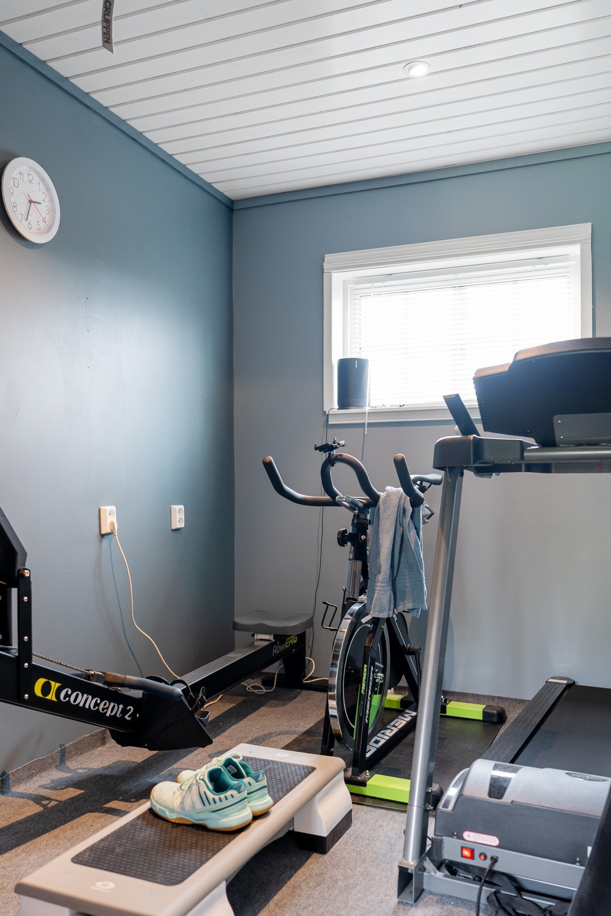 Videre innover har man et trimrom som sørger for at trening er lett tilgjengelig. Galleribilde