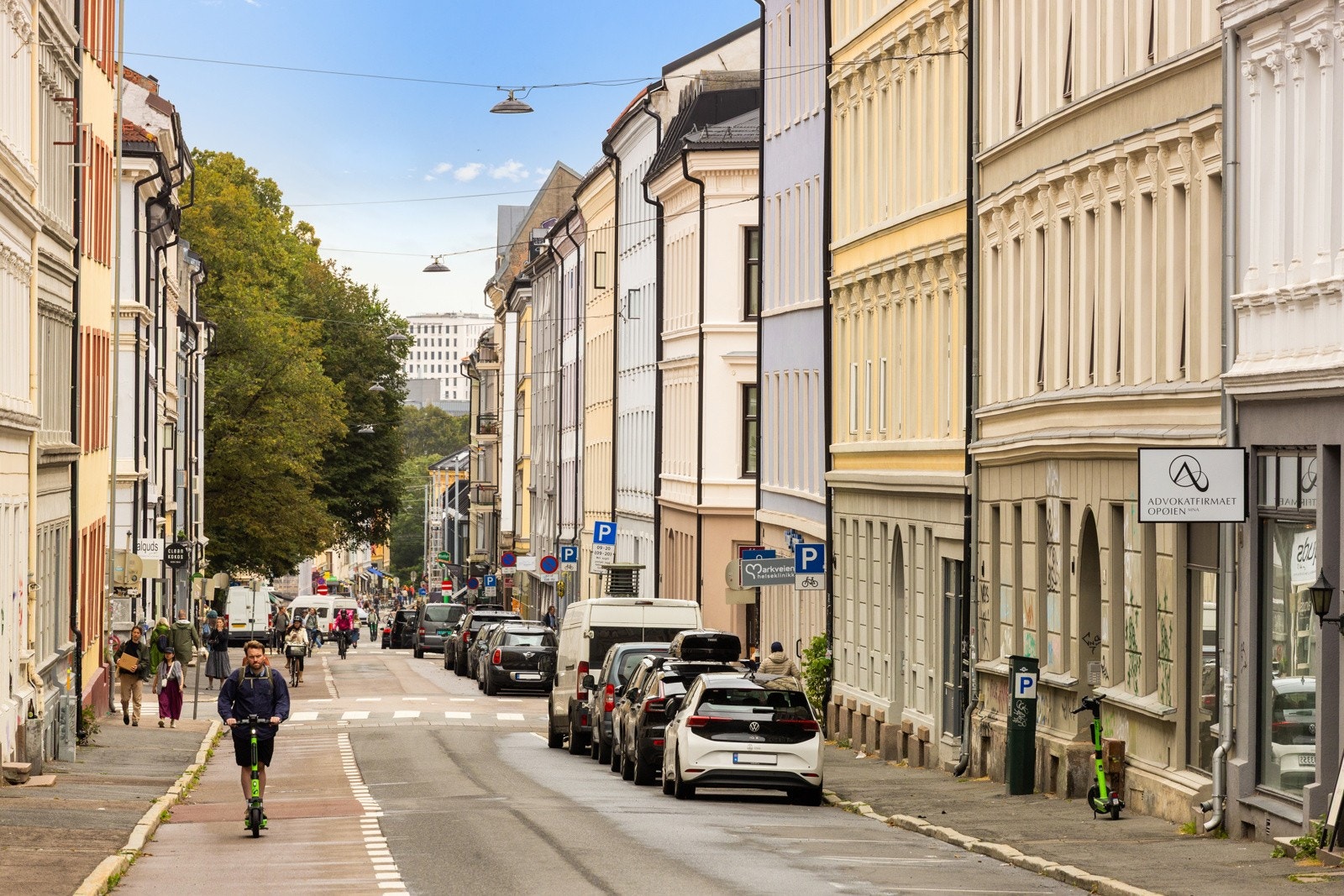 Det er også rikelig med kultur- og servicetilbud like utenfor døren. Galleribilde