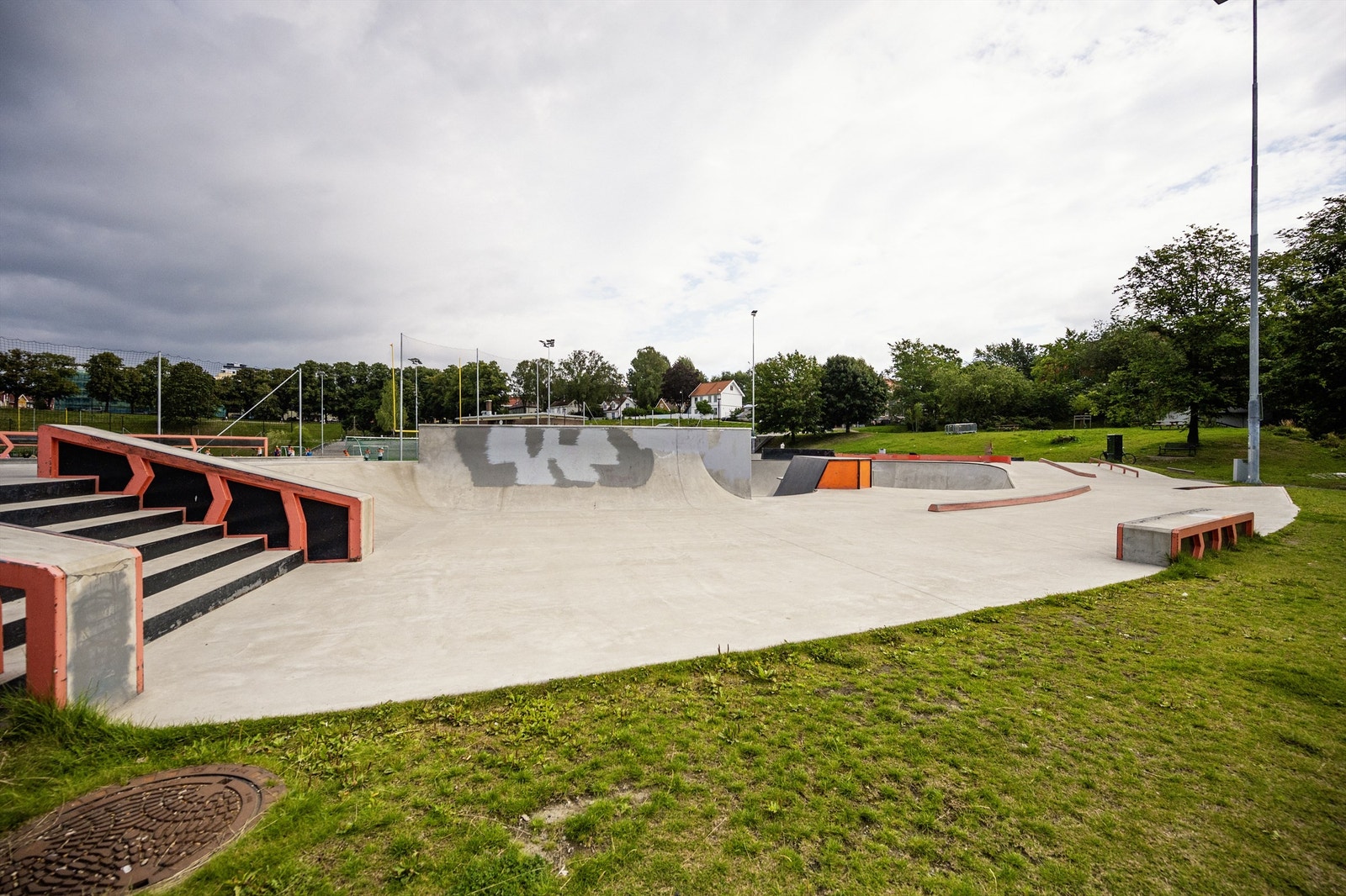 Fantastiske uteområder i umiddelbar nærhet for en aktiv familie. Galleribilde
