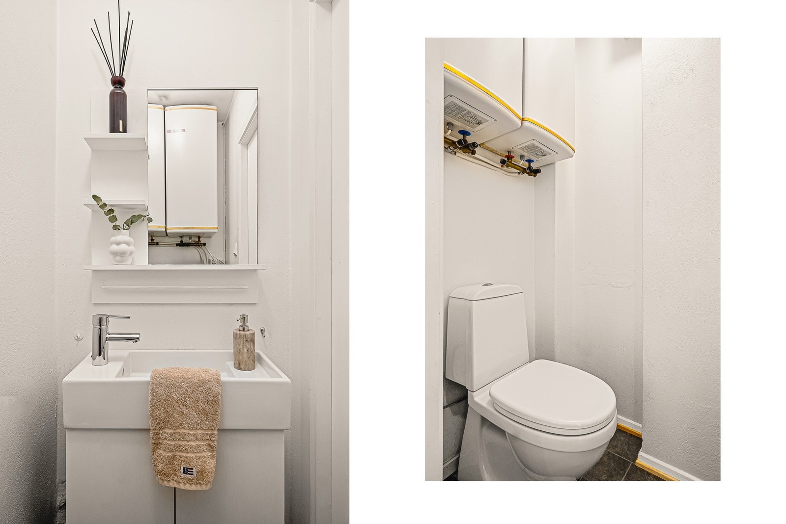 Eget, praktisk gjestetoalett Galleribilde