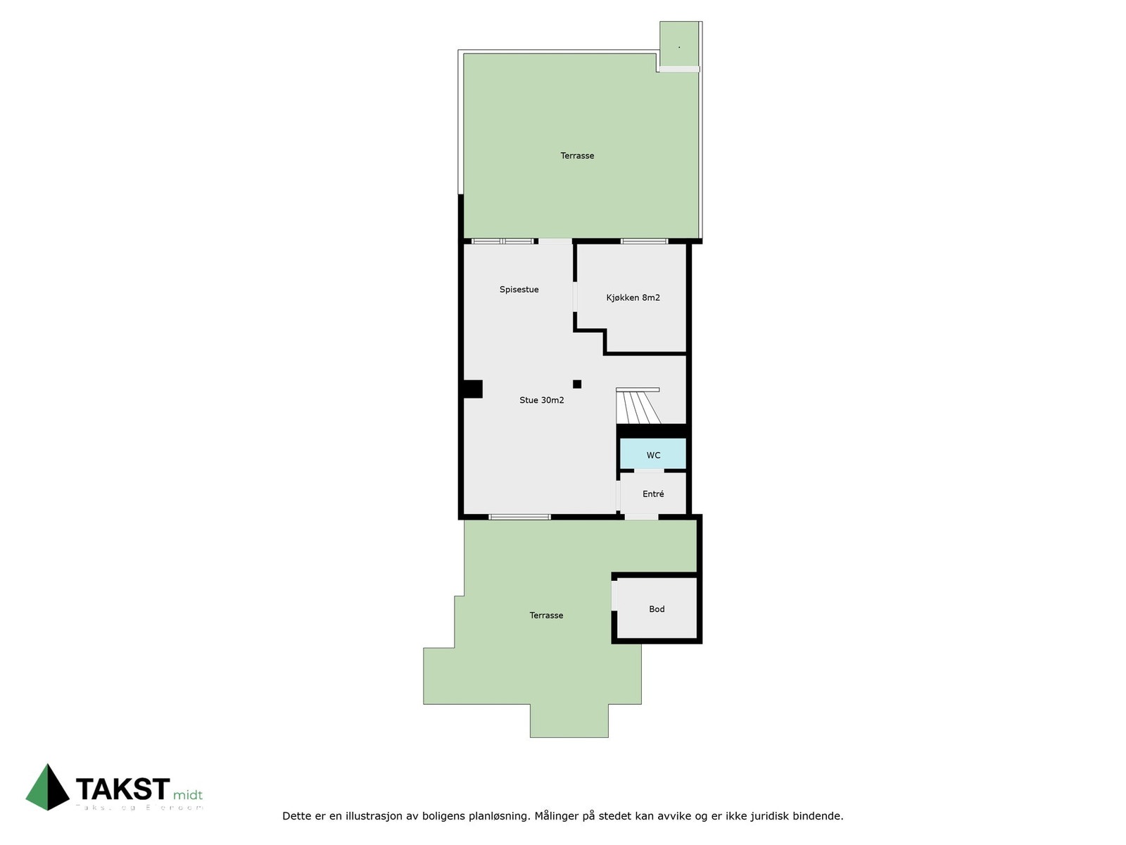 Planskisse 1. Etasje Galleribilde