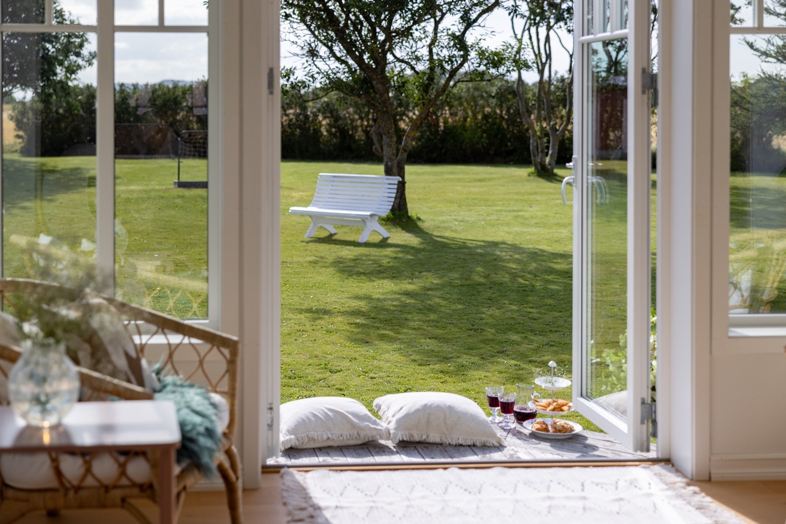 Utgang til hage. Galleribilde