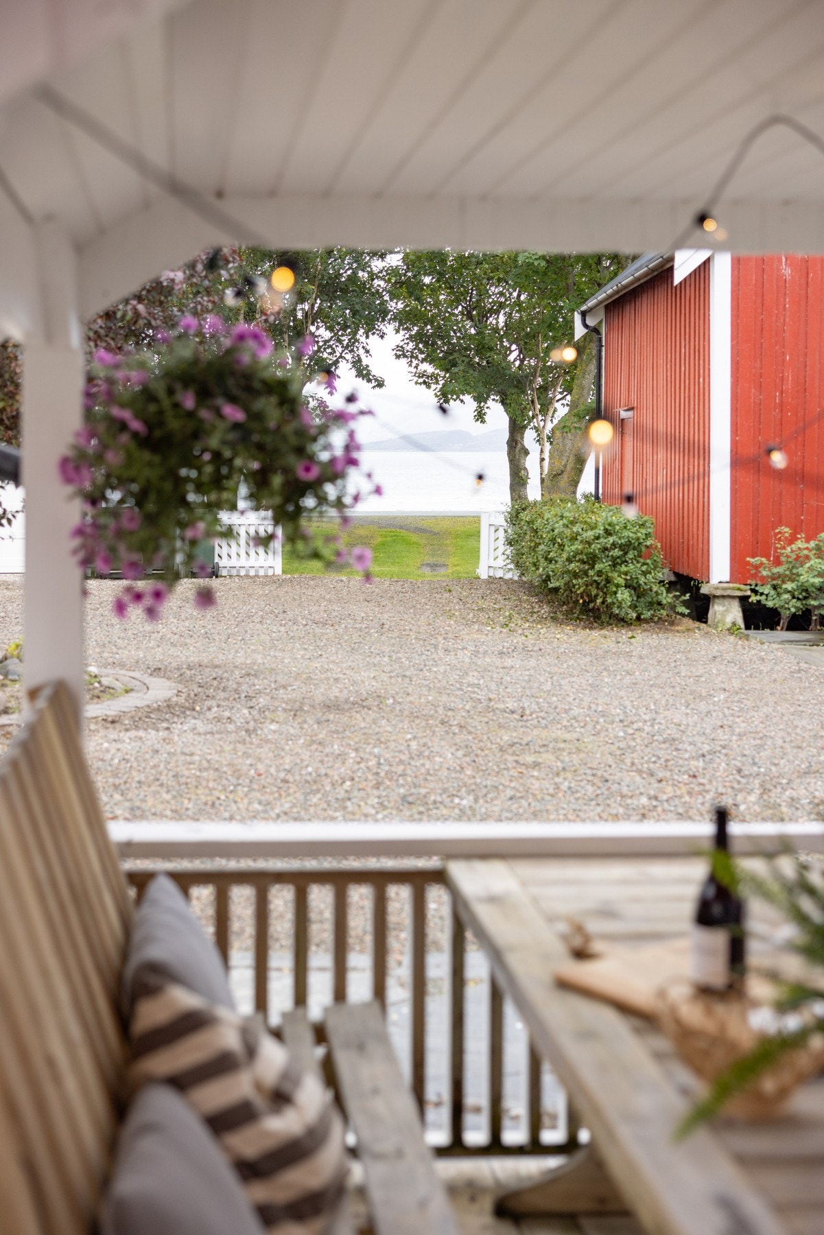 Herfra kan man også nyte sjøutsikten. Galleribilde