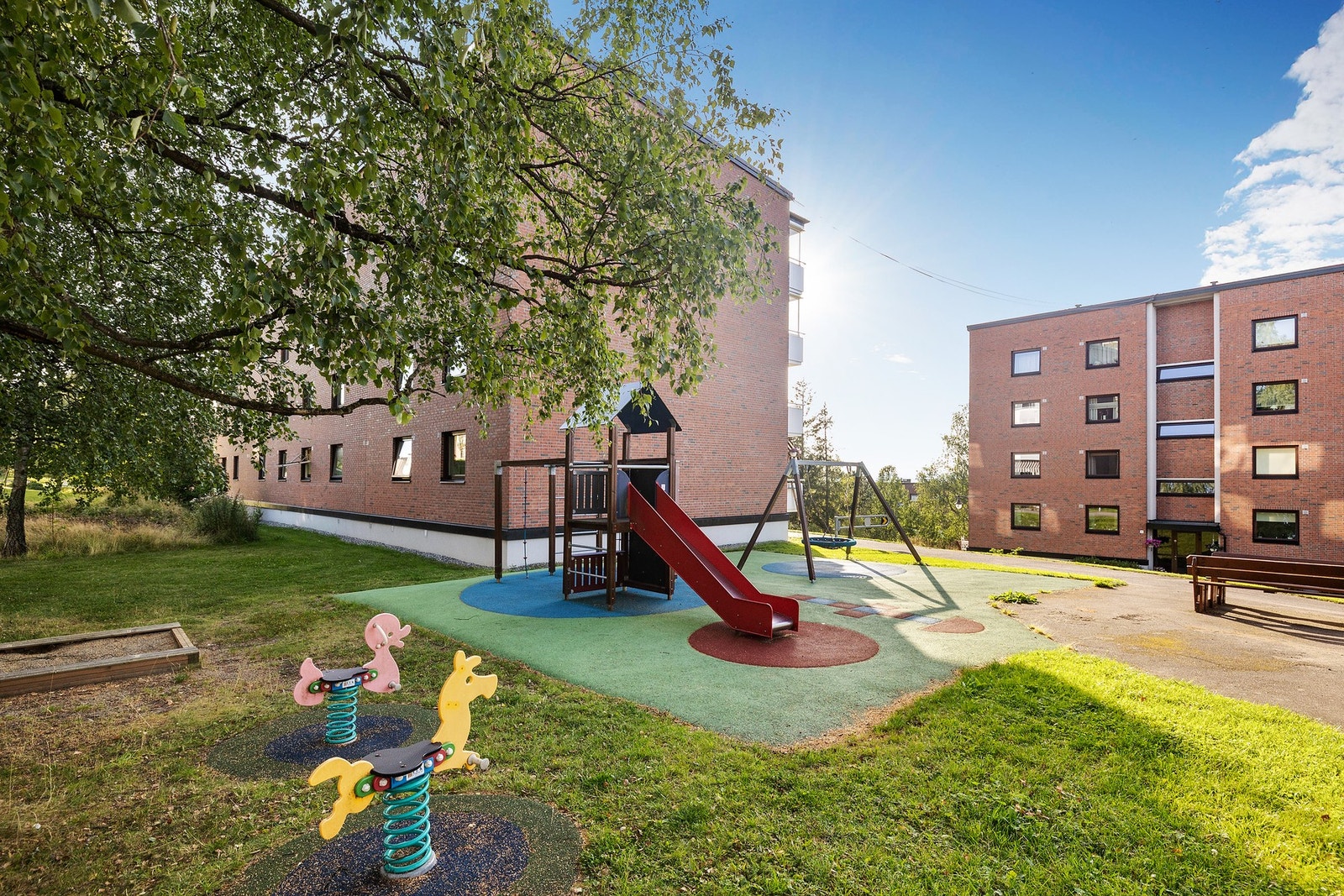 Boltreplass for de små. Galleribilde