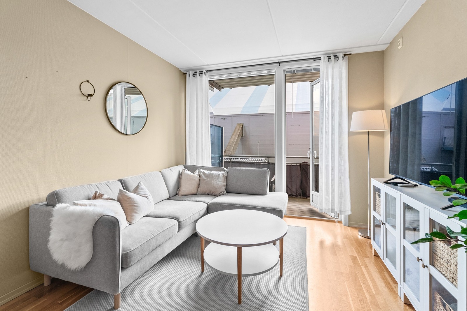 Her får man en beliggenhet som kombinerer ro og rekkevidde. Galleribilde