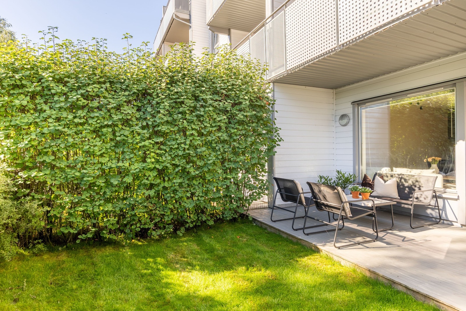 Uteområdet er noe du garantert vil sette pris på i hverdagen. Galleribilde