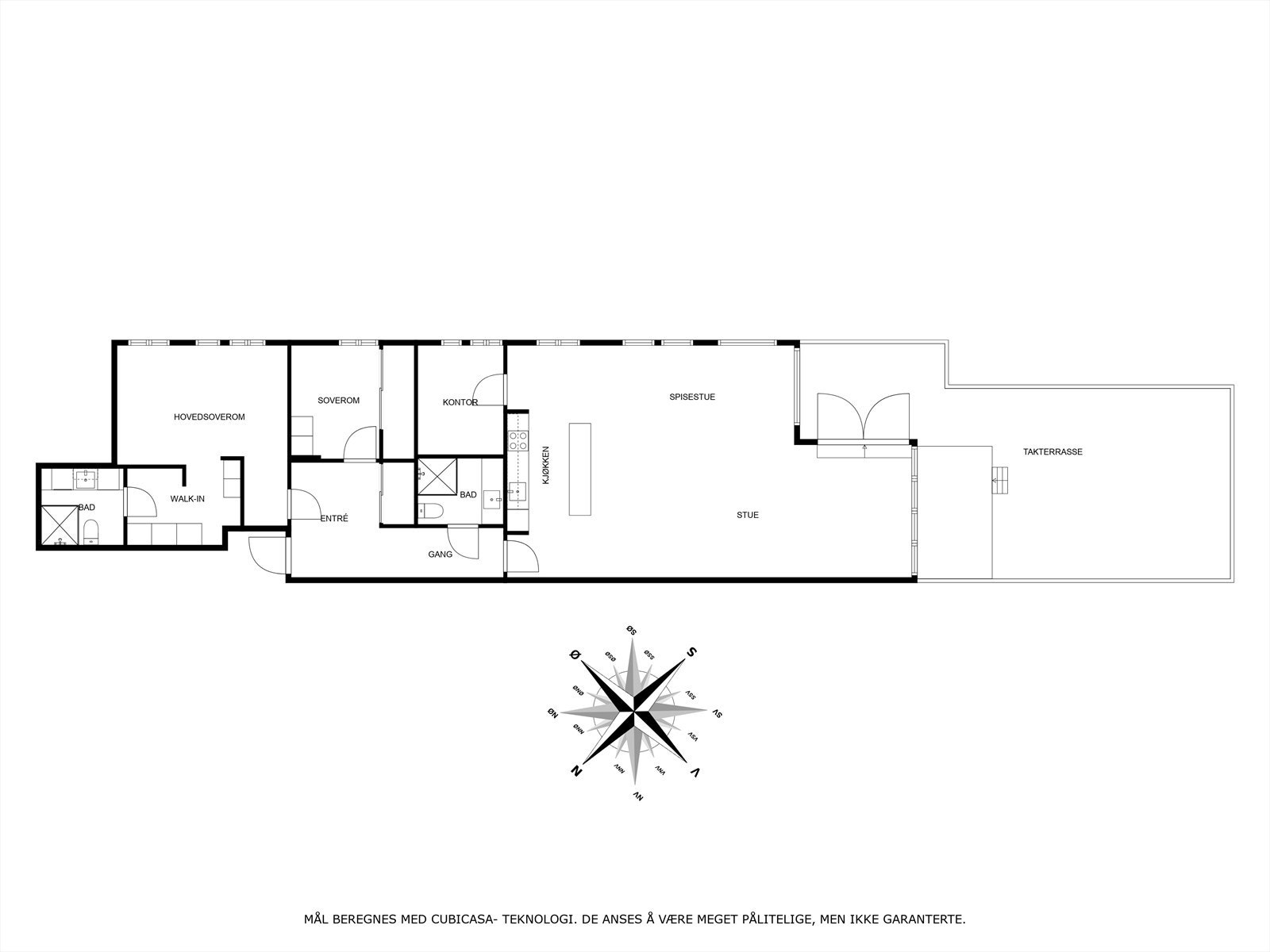 Plantegning. Galleribilde