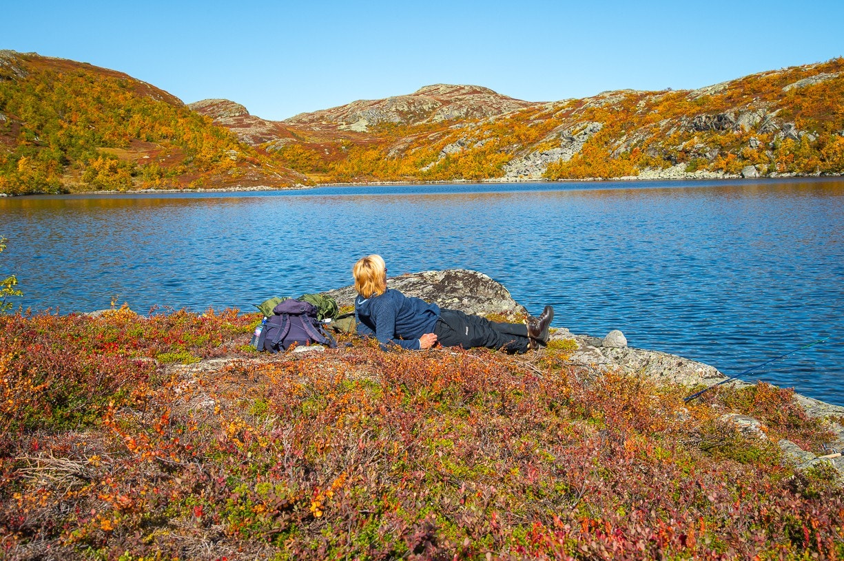 Selgers egne bilder; Fisketur på Røyetjenn Galleribilde