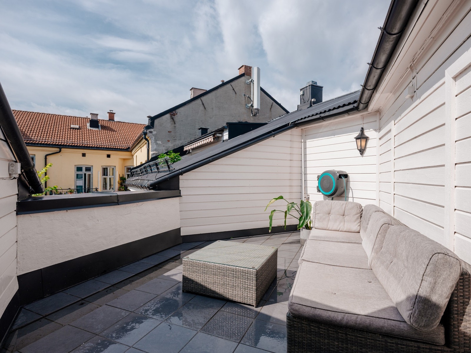 Felles takterrasse. Galleribilde
