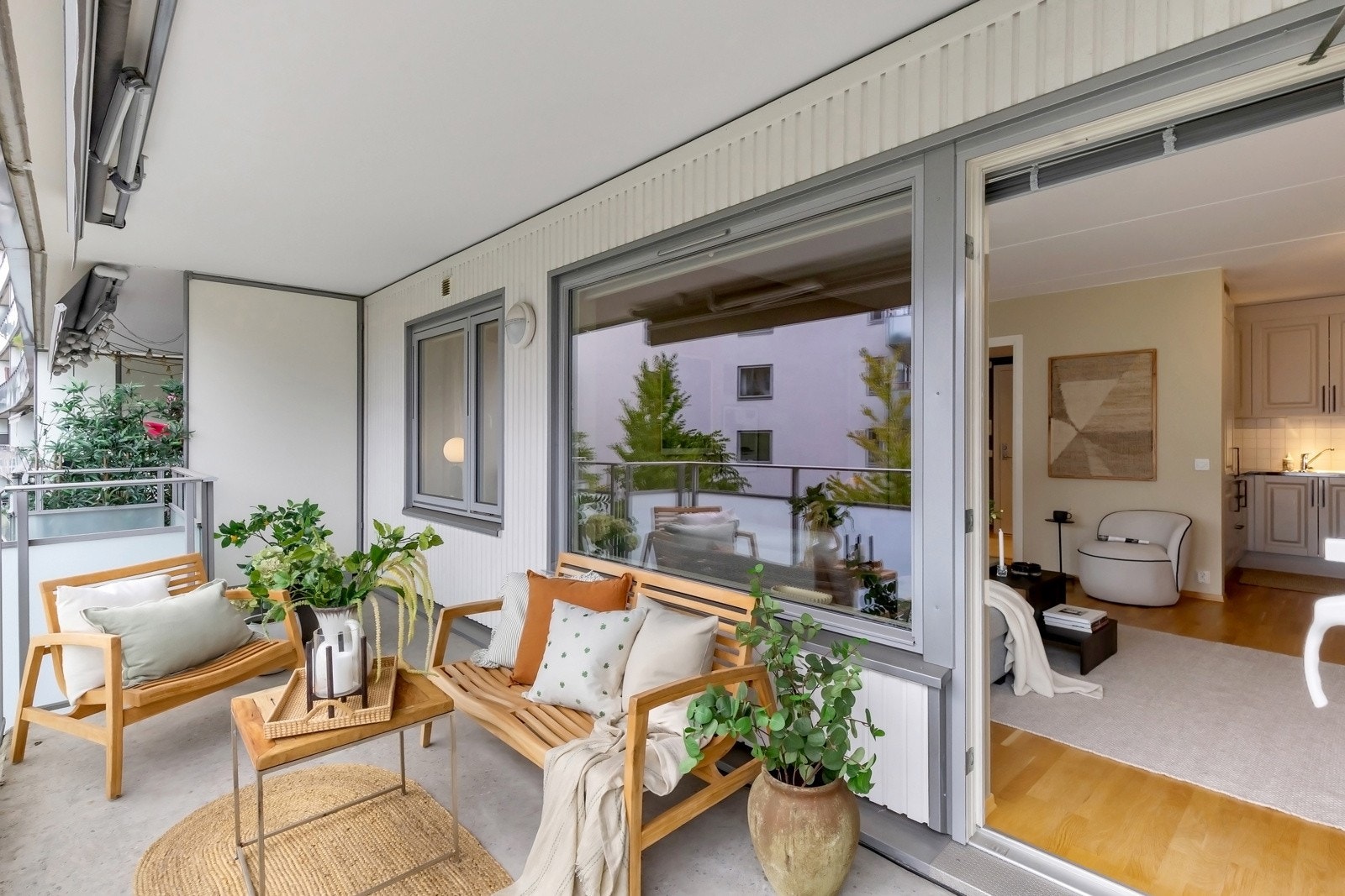 Det er montentert elektriske markiser Galleribilde