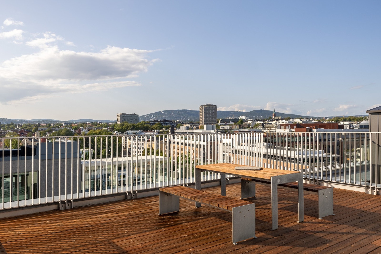 Sameiet har en fantastisk takterrasse med gode solforhold. Galleribilde