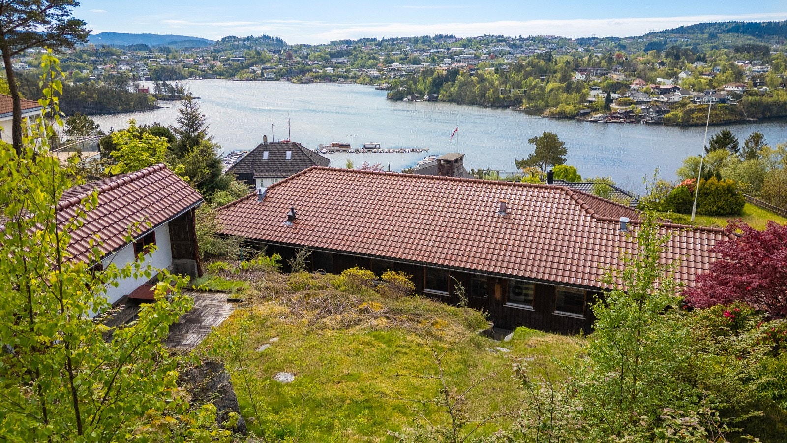 Herfra får du også nyte den fine utsikten Galleribilde