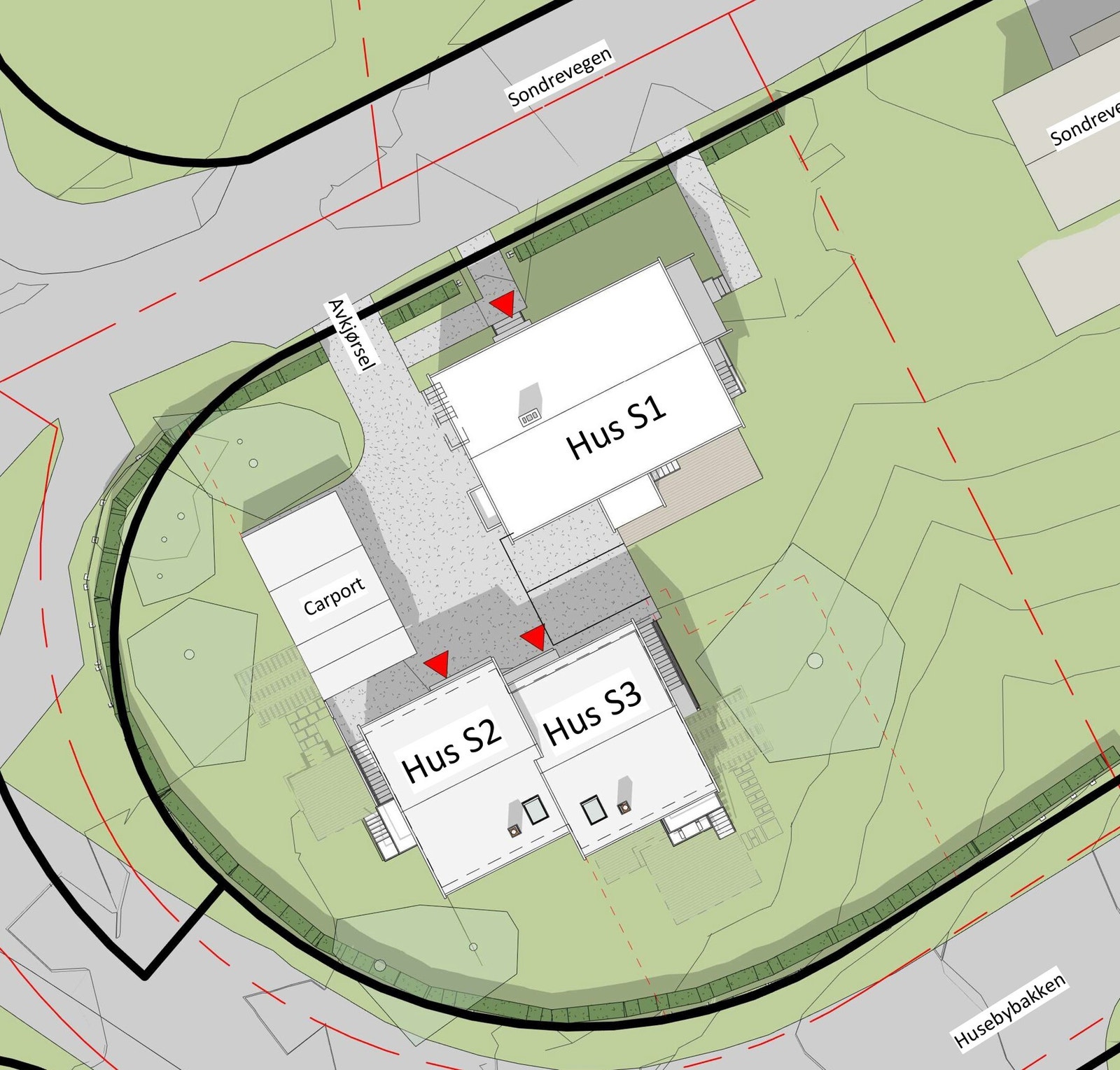 Utomhusplan. Galleribilde