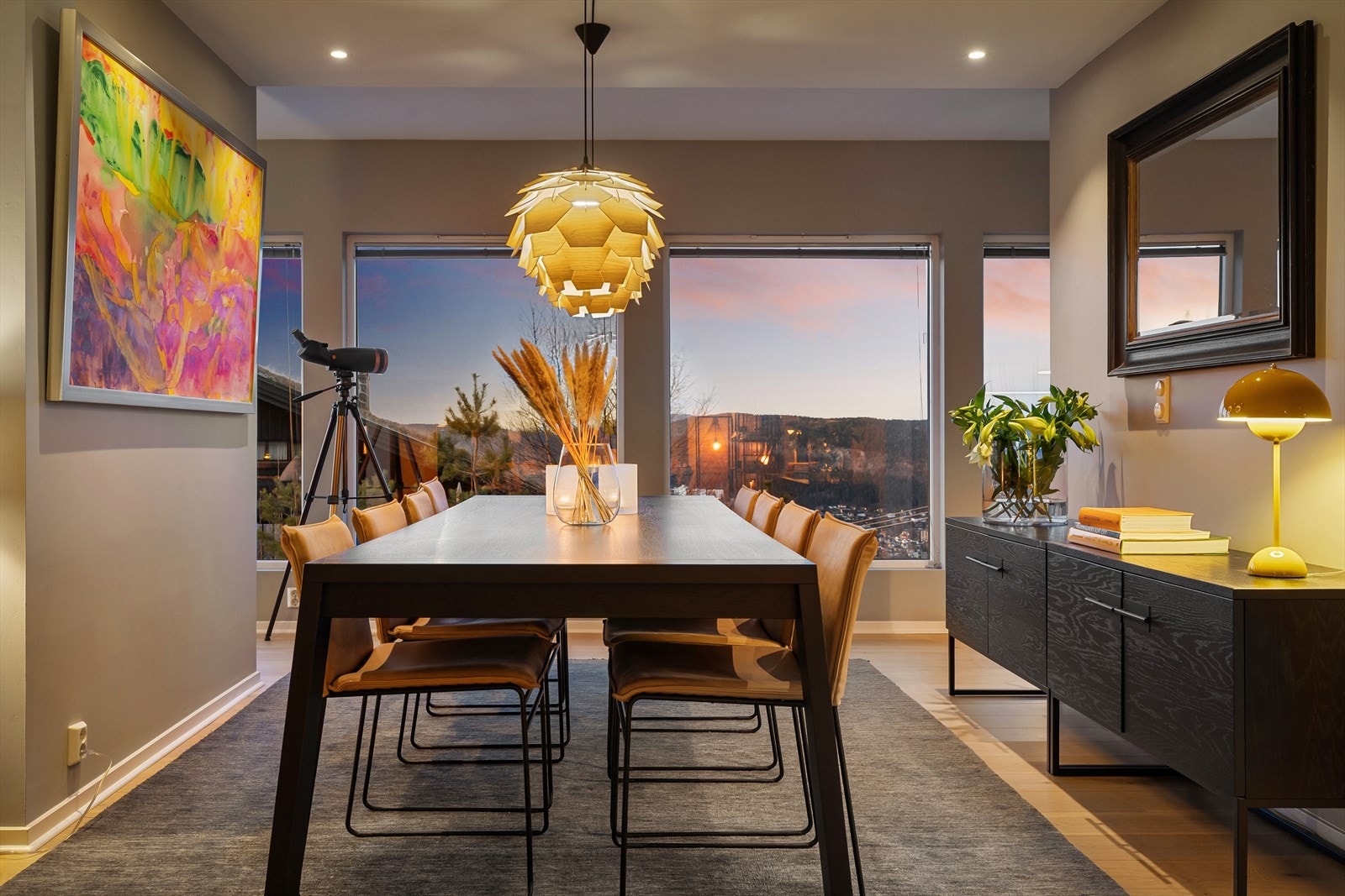 Her kan du samle familie og gjester for hyggelige sammenkomster Galleribilde