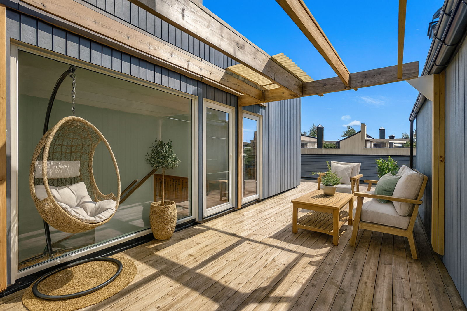 Bildet er digitalt møblert og ment som en illustrasjon. Faktisk innredning, farger og tilstand kan avvike fra det som fremkommer på bildet. Galleribilde