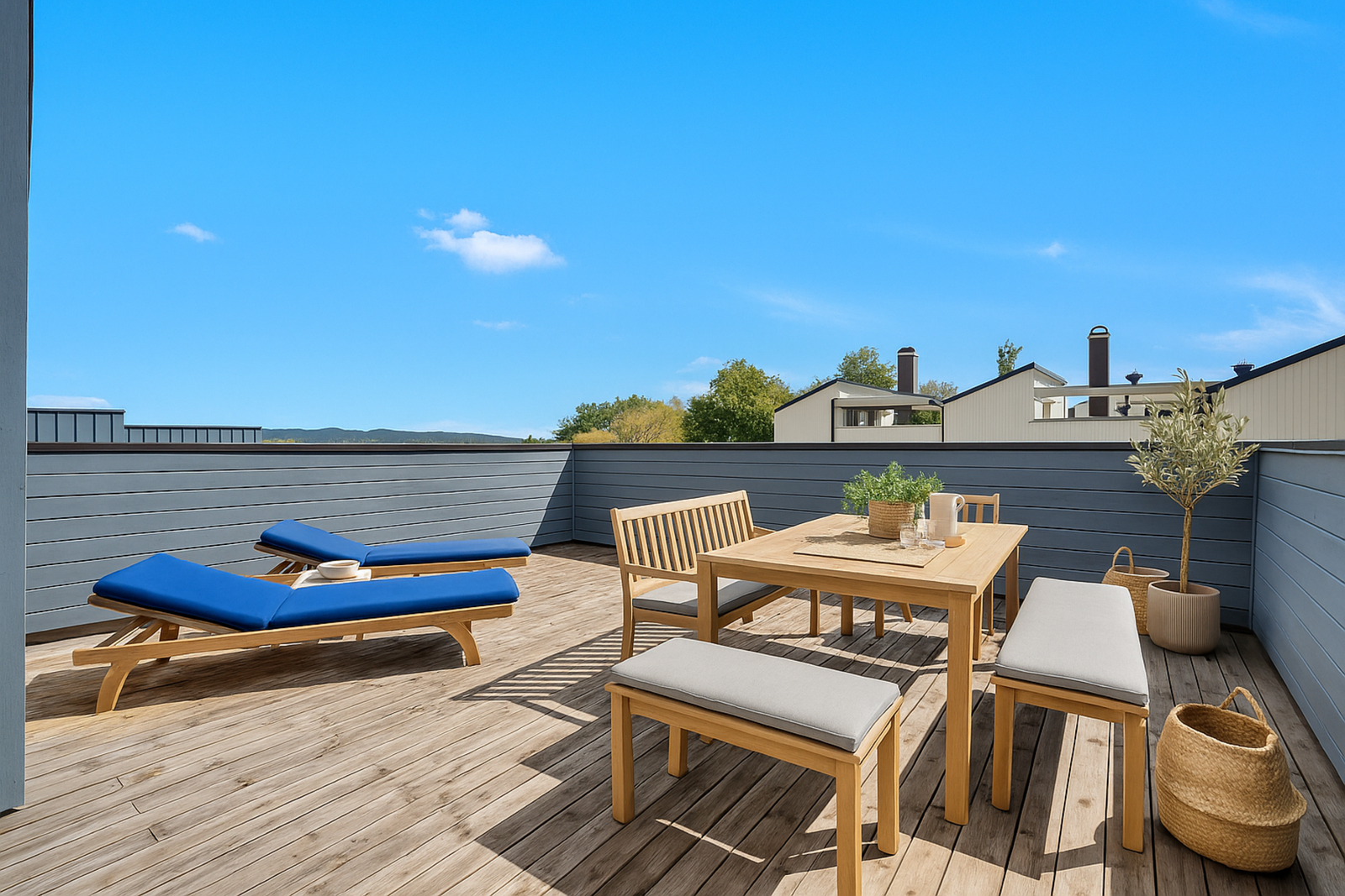 Bildet er digitalt møblert og ment som en illustrasjon. Faktisk innredning, farger og tilstand kan avvike fra det som fremkommer på bildet. Galleribilde