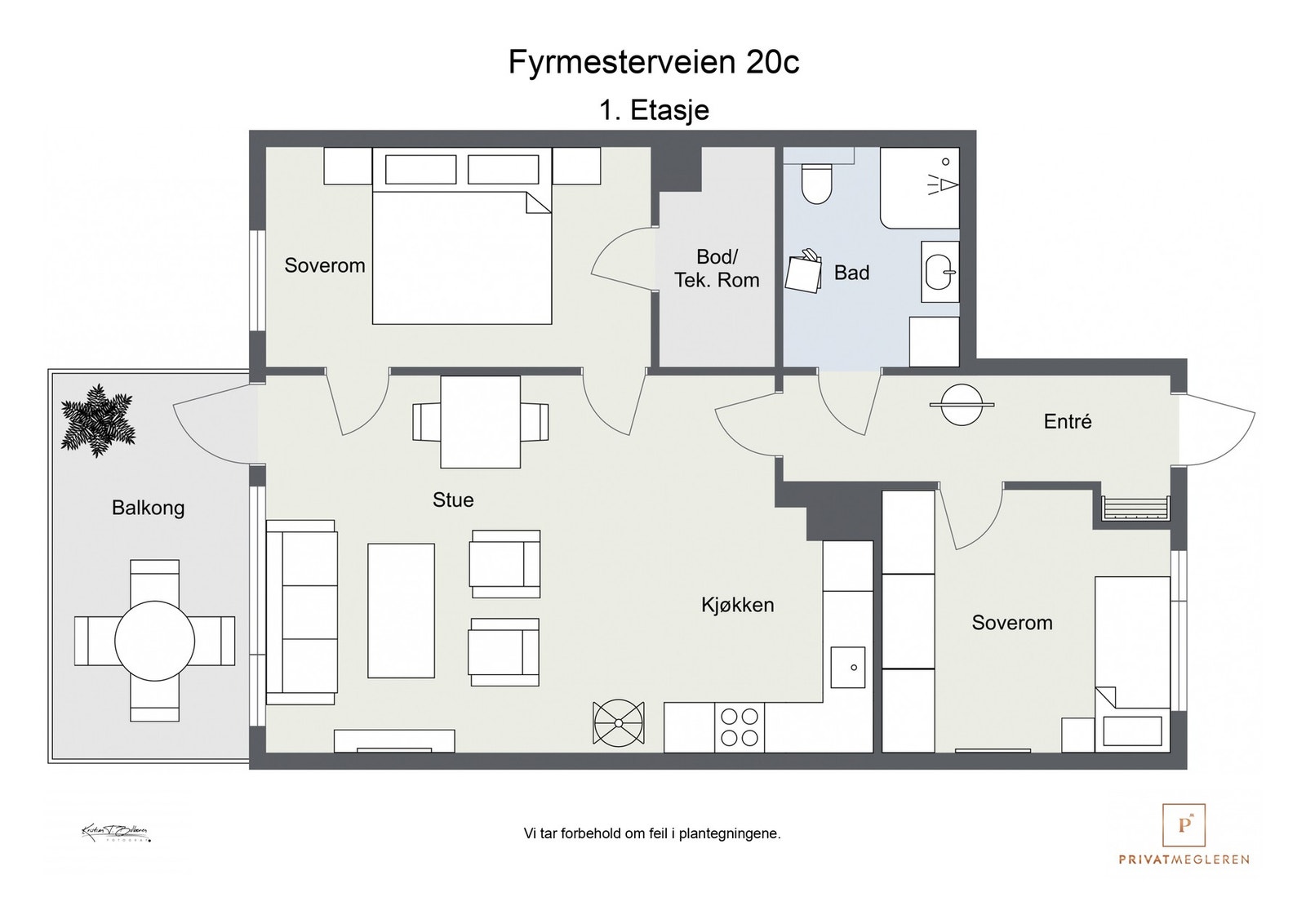 2 D plantegning Galleribilde