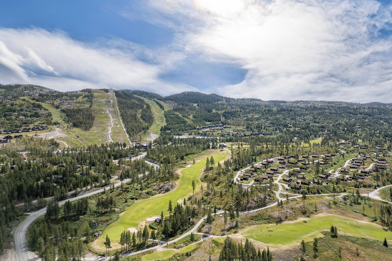 Nær golfbanen. Galleribilde
