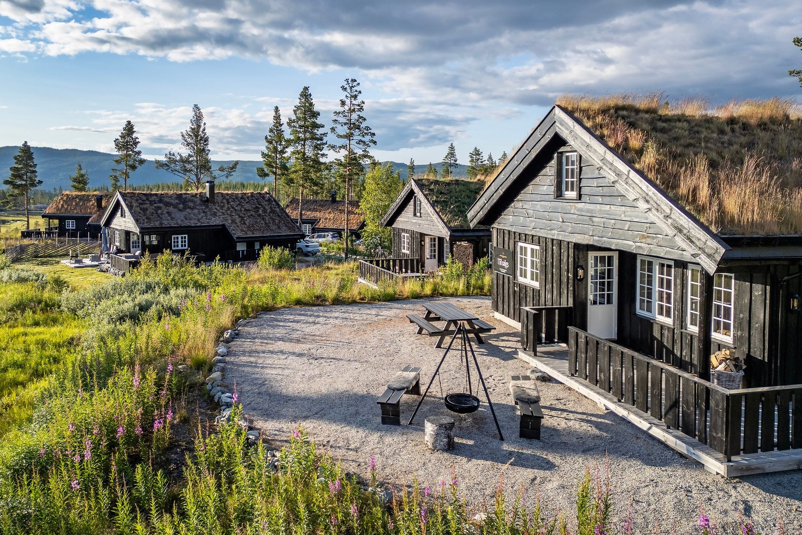 Plass til flere sittegrupper. Galleribilde