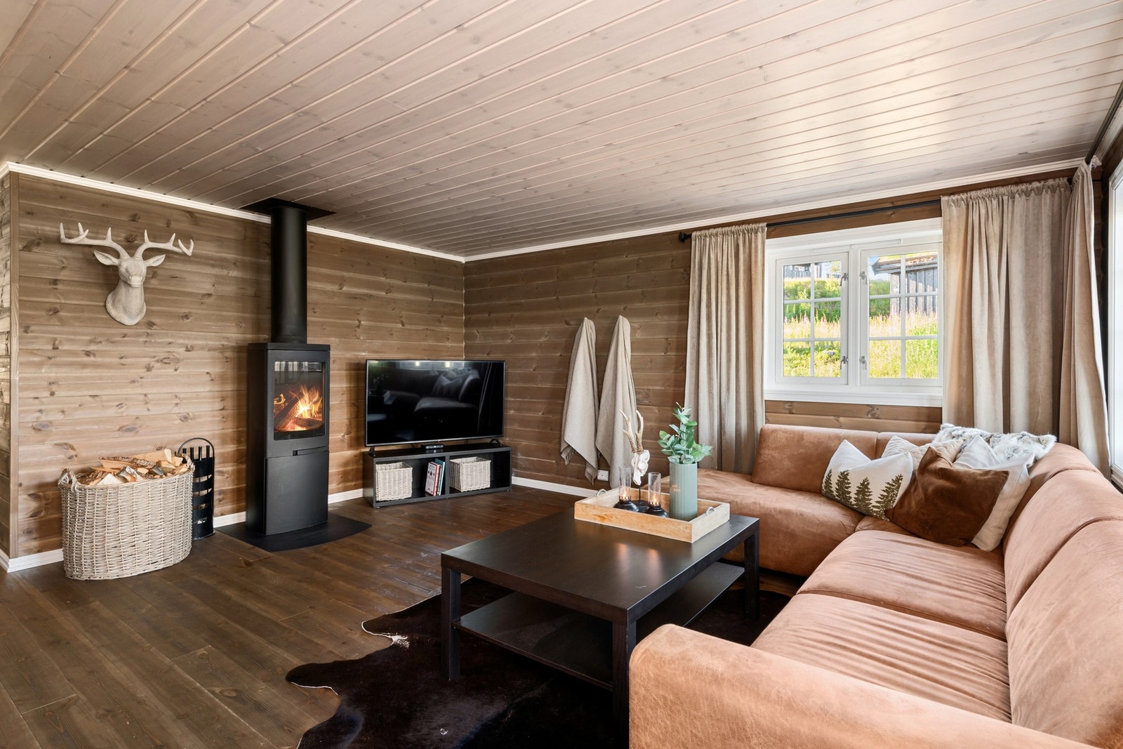 Behagelig farge på veggene. Galleribilde