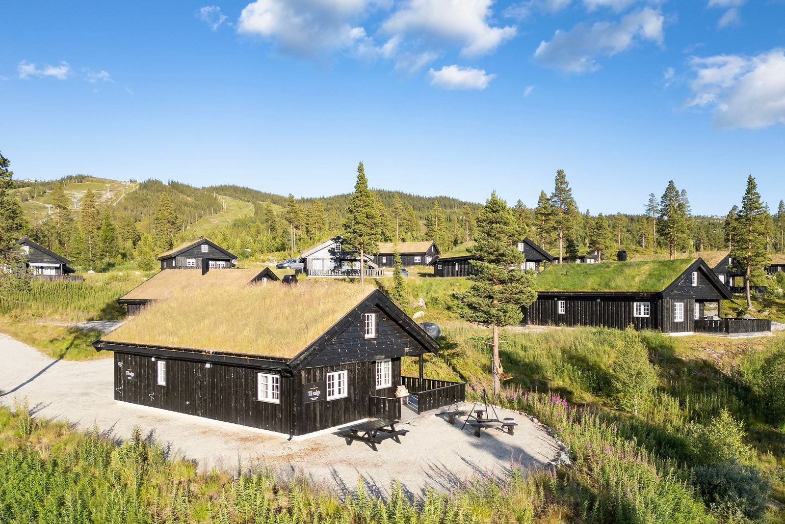 Fantastisk beliggenhet på Nesfjellet. Galleribilde