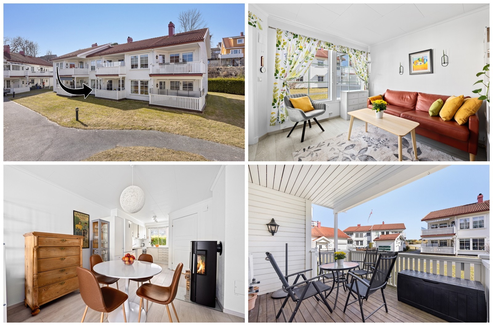 Meglerhuset & Partners Telemark v/ Eiendomsmegler MNEF Per Arne Helland har gleden av å presentere denne fine og praktiske leiligheten på Stathelle Galleribilde