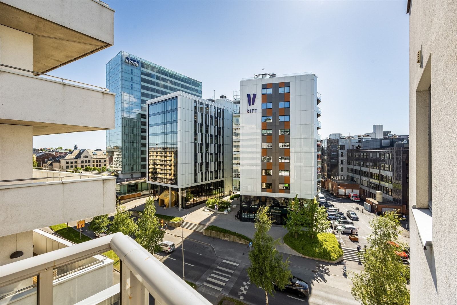 Her bor du høyt og fritt midt på Majorstuen. Galleribilde