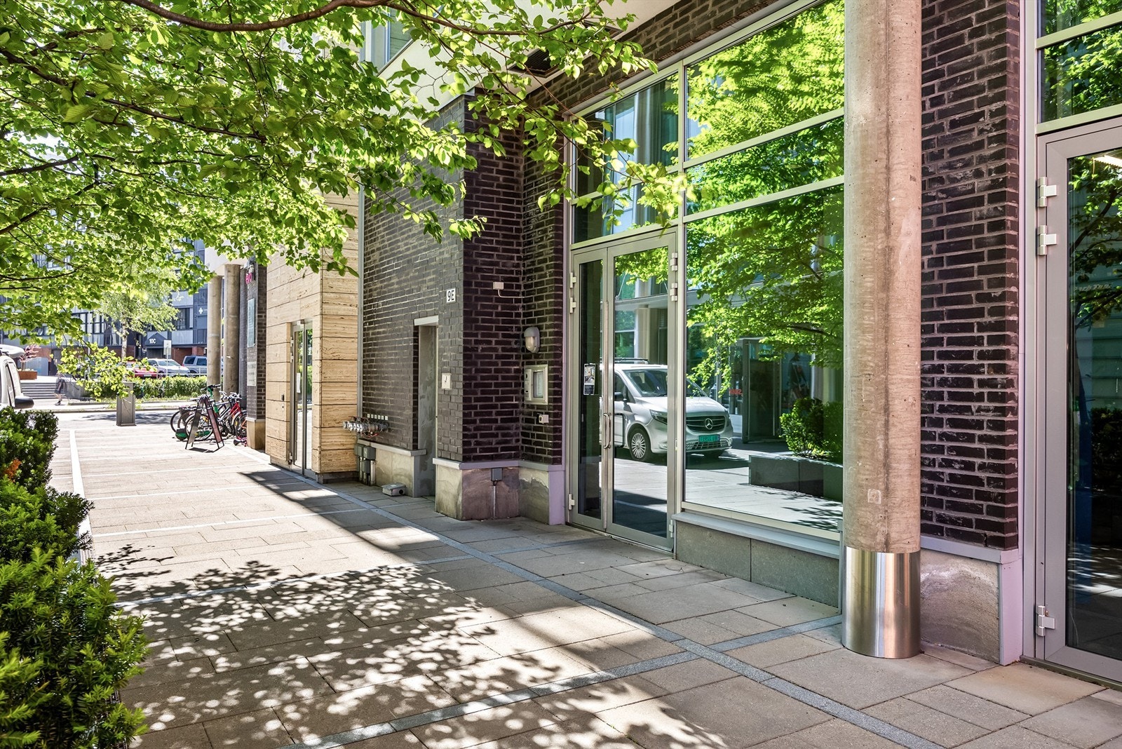 Innbydende inngangsparti. Galleribilde