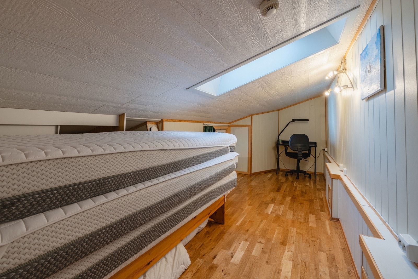 Her har man plass til gjester, eller kontor o.l. Galleribilde