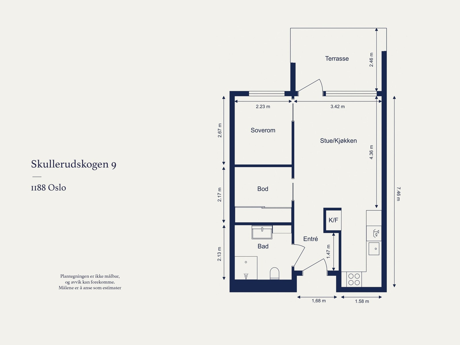 Plantegning. Galleribilde
