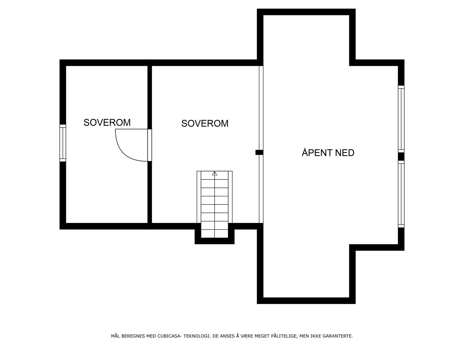 Plantegning 2 etasje Galleribilde