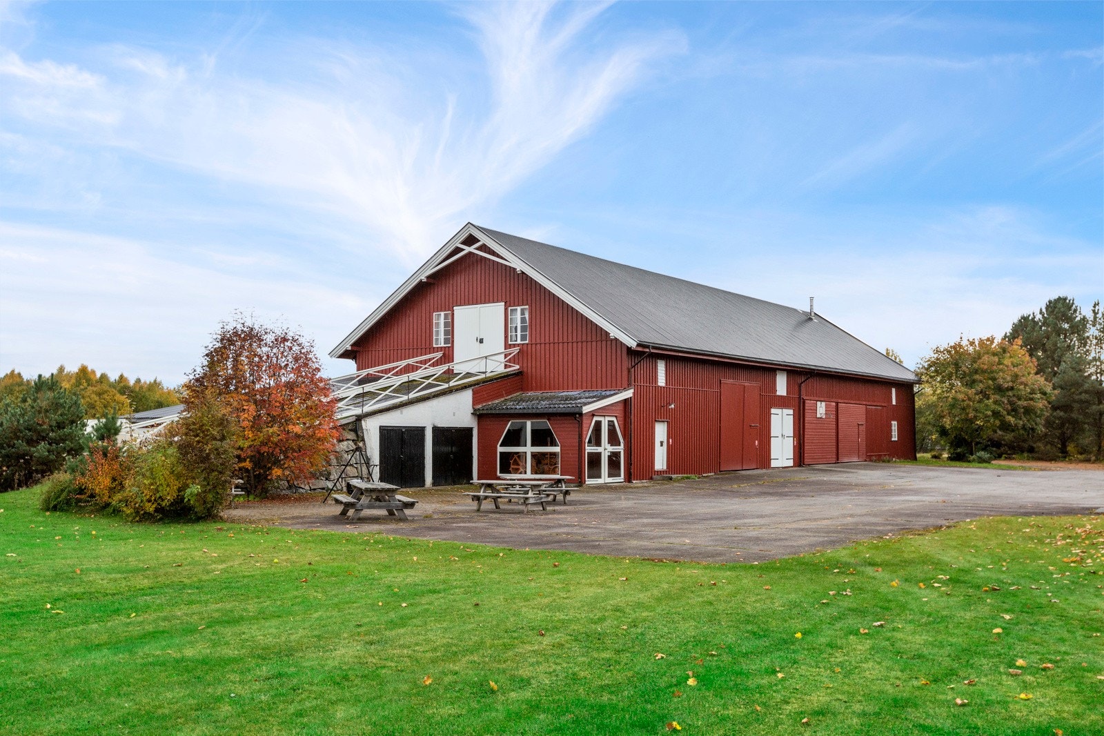 Bygningen har en grunnflate på ca. 560 m2 Galleribilde