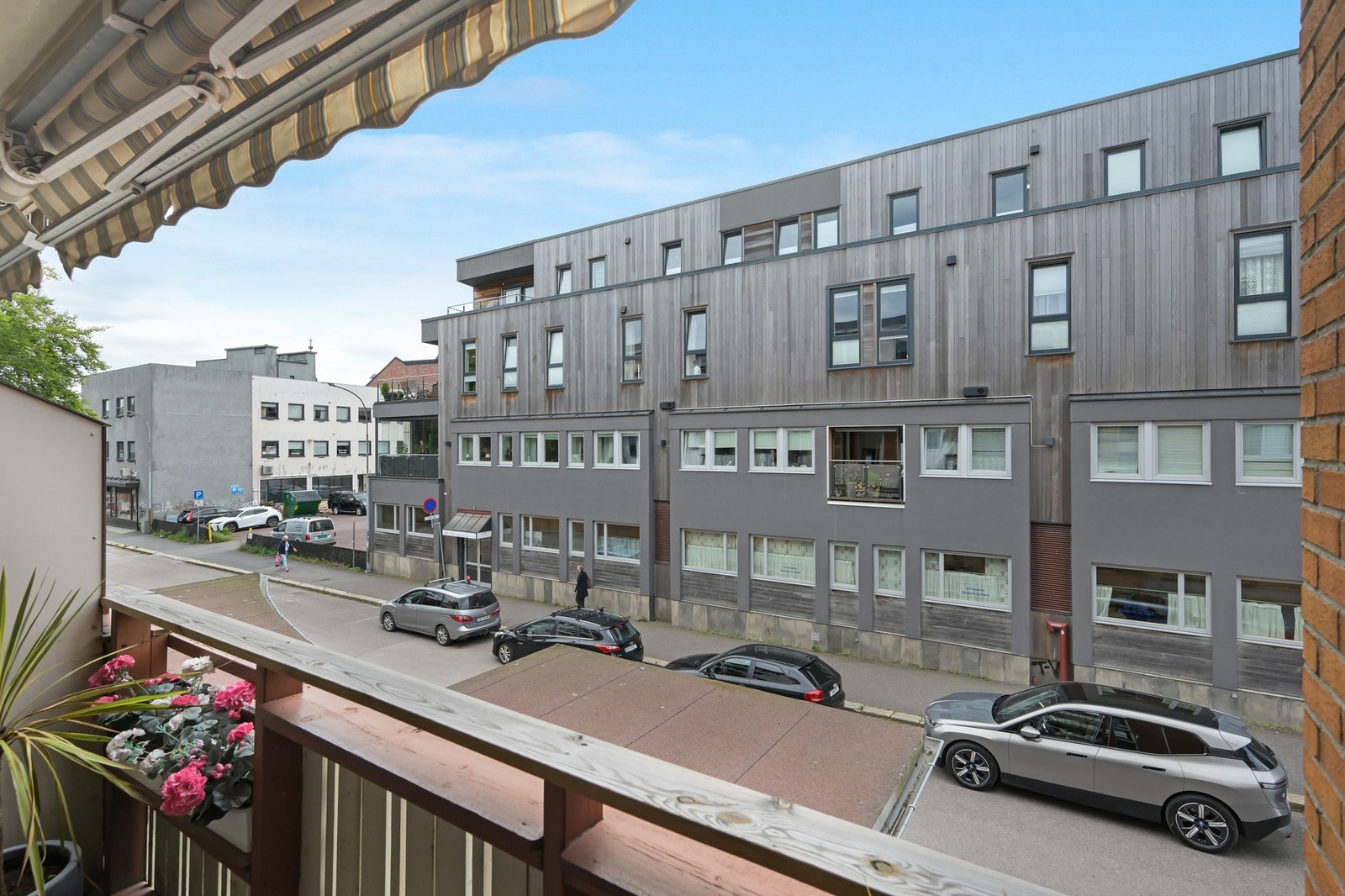 Balkongutsikt Galleribilde