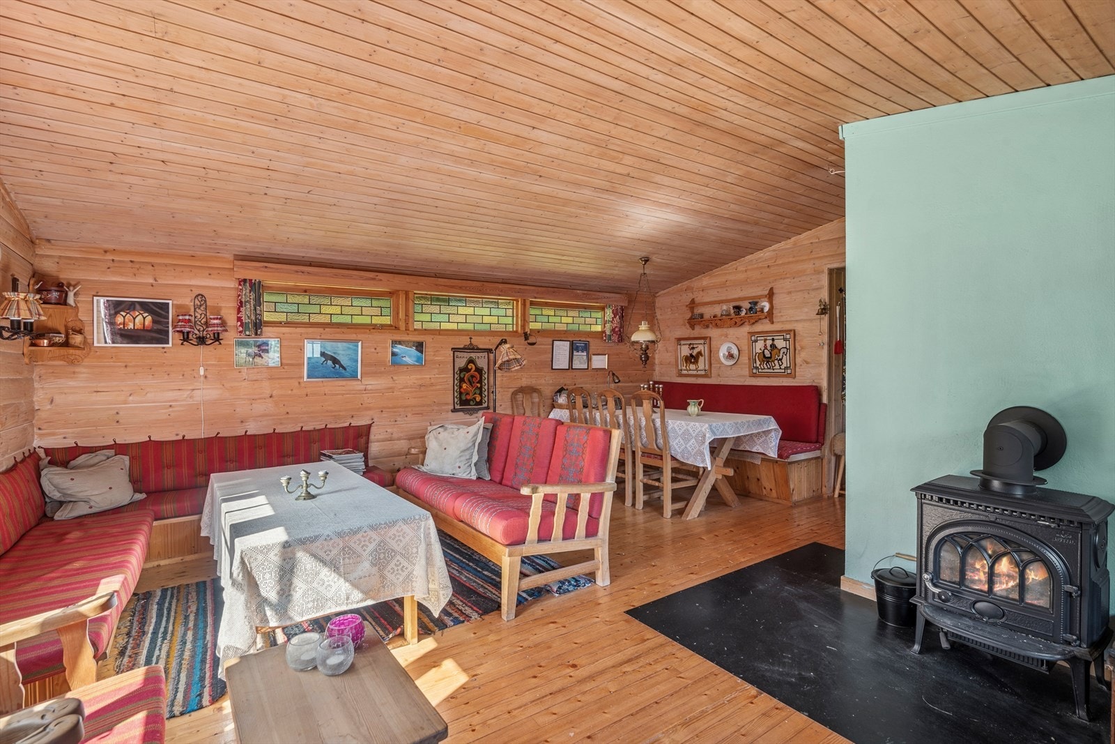 Romslig stue Galleribilde