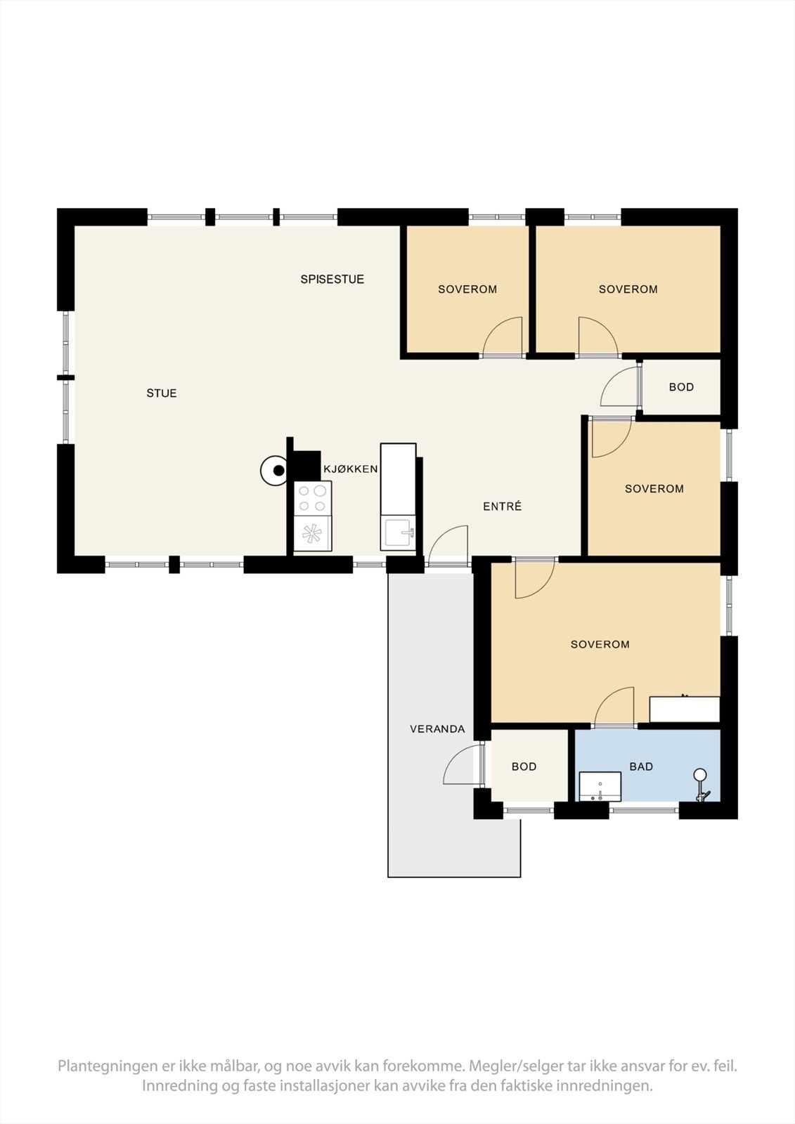 Plantegning. Galleribilde