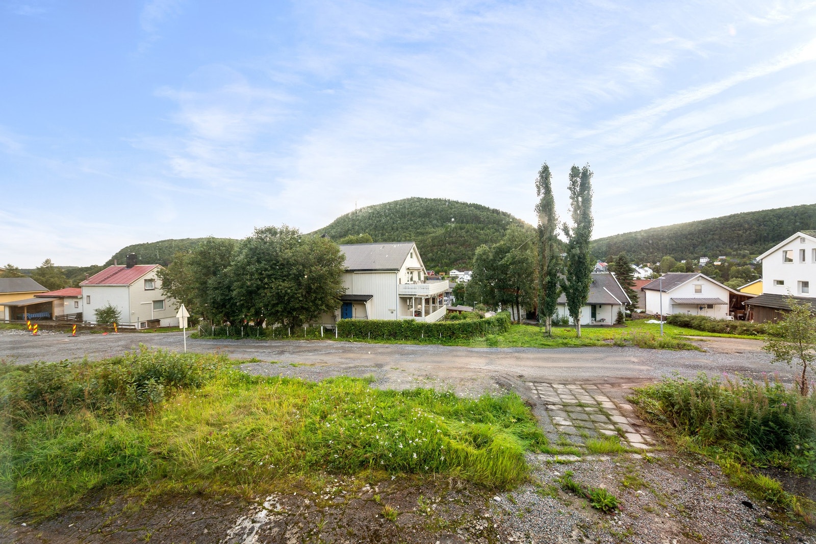 Det er planlagt gangfelt fobi som vil ta deler av eiendommen Galleribilde