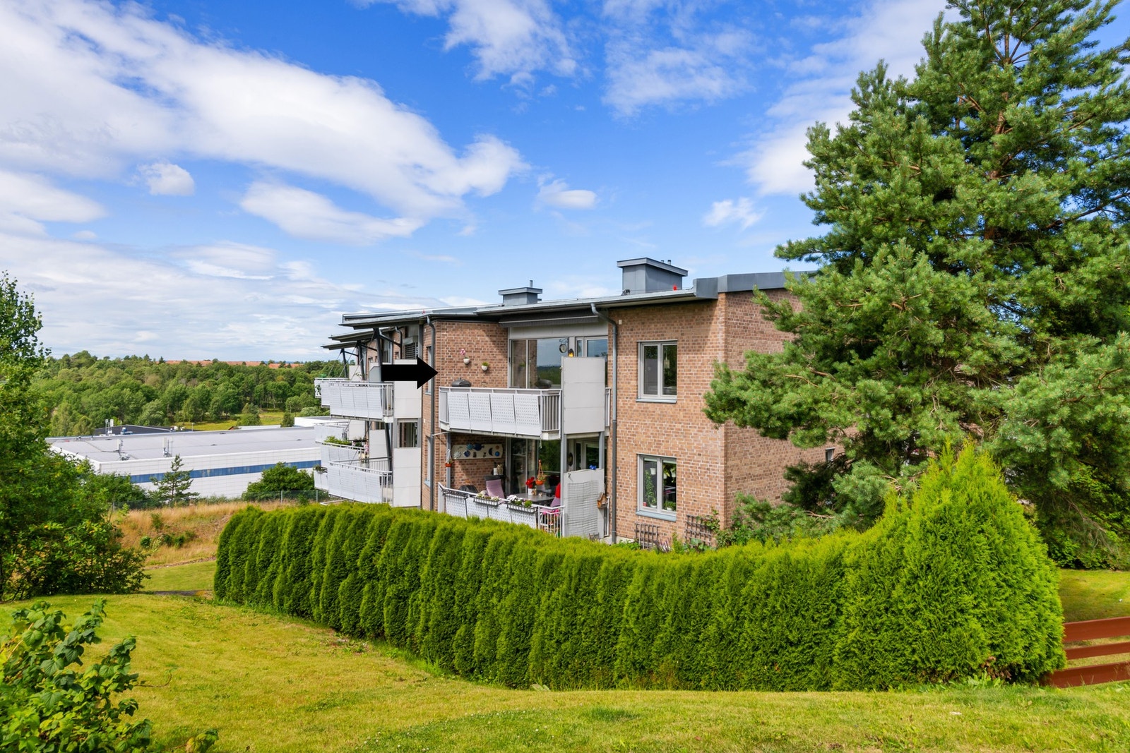 Flott, skjermet beliggenhet. Galleribilde