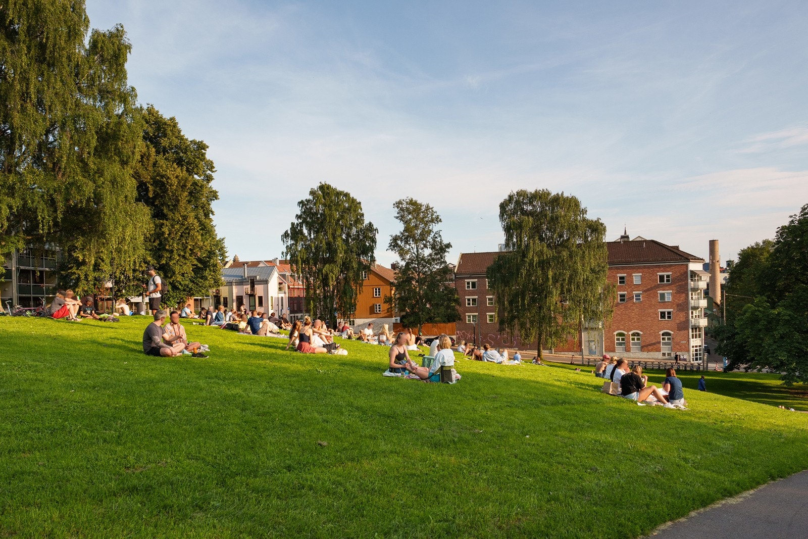 Nærmoråde - Grünerhagen mellom Fredensborg, Vulkan og Grünerløkka Galleribilde