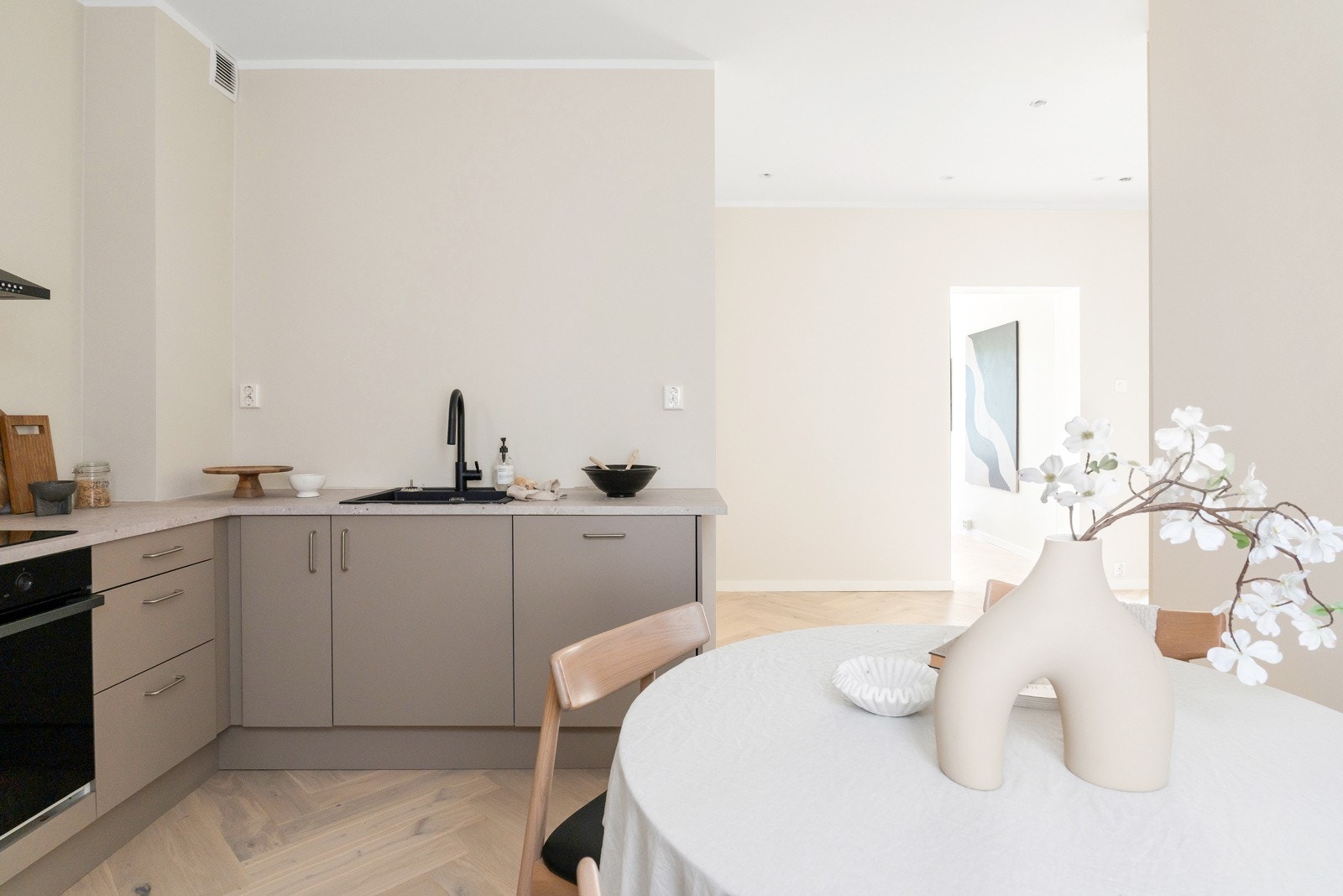 Alle hvitevarer er integrert i innredningen Galleribilde