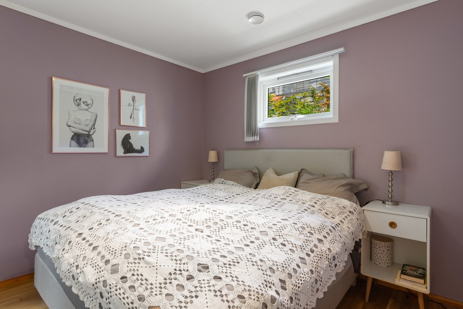 Det er fem romslige soverom i boligen. Galleribilde