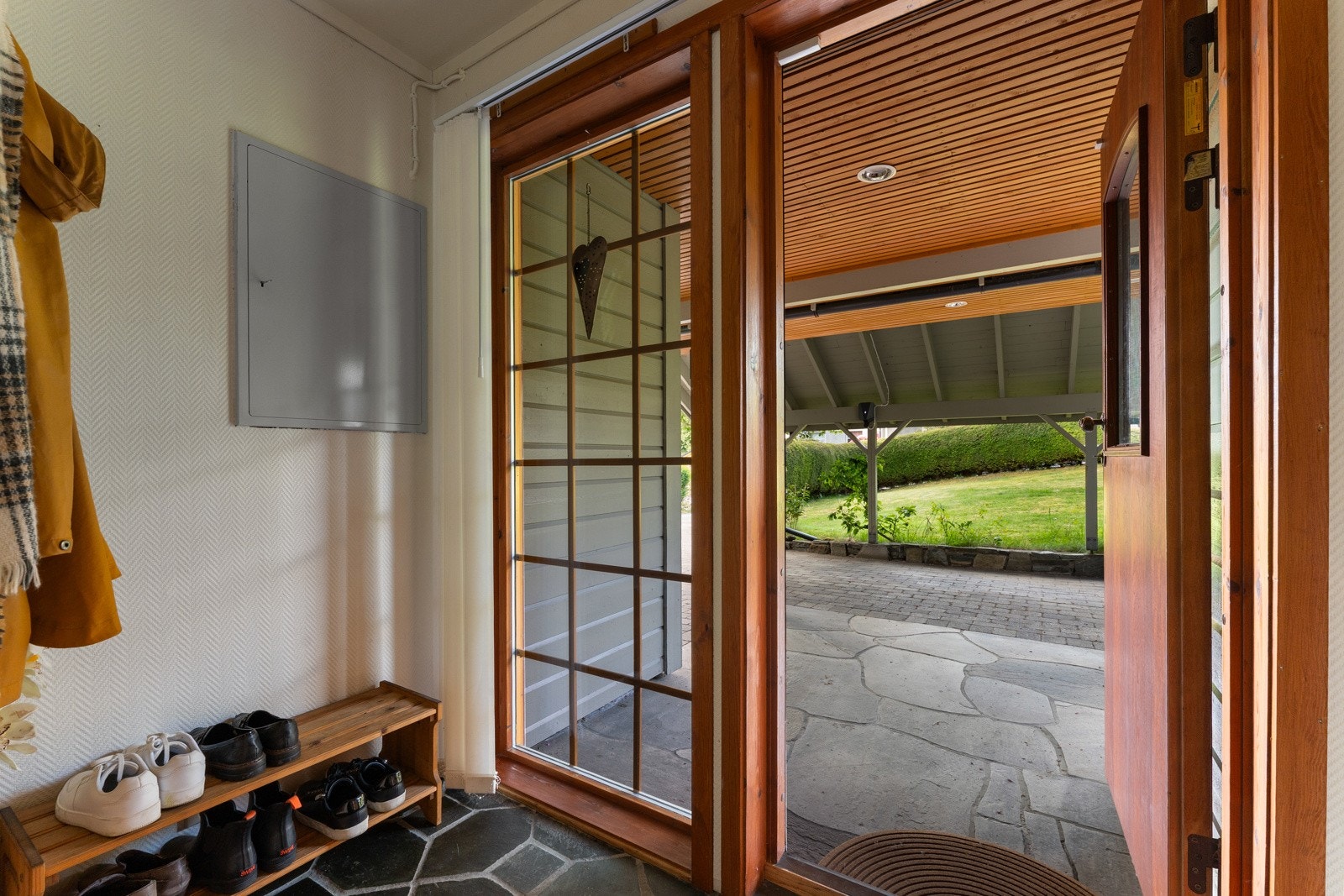 Stort og flott inngangsparti. Galleribilde