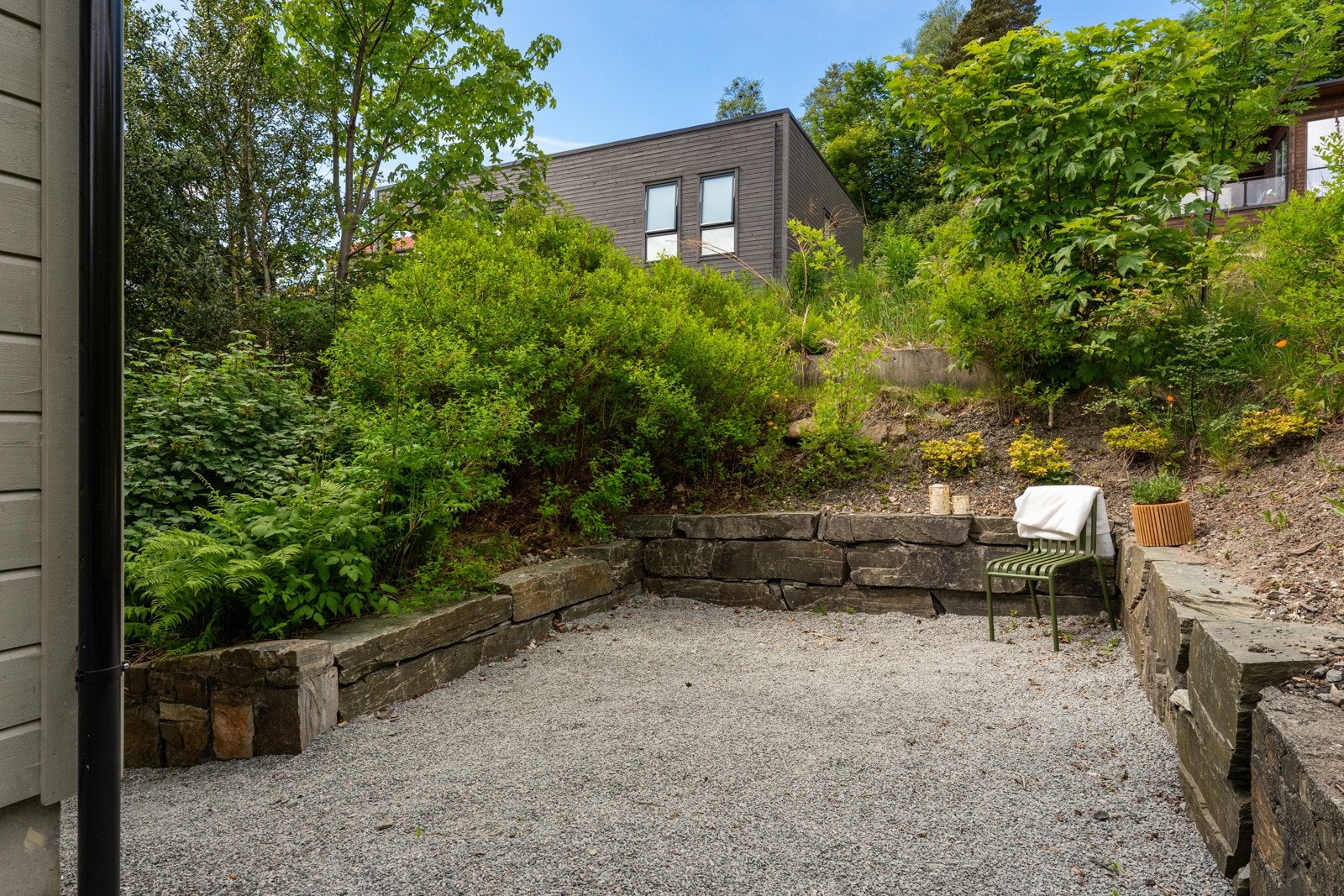 Herlig uteplass. Galleribilde