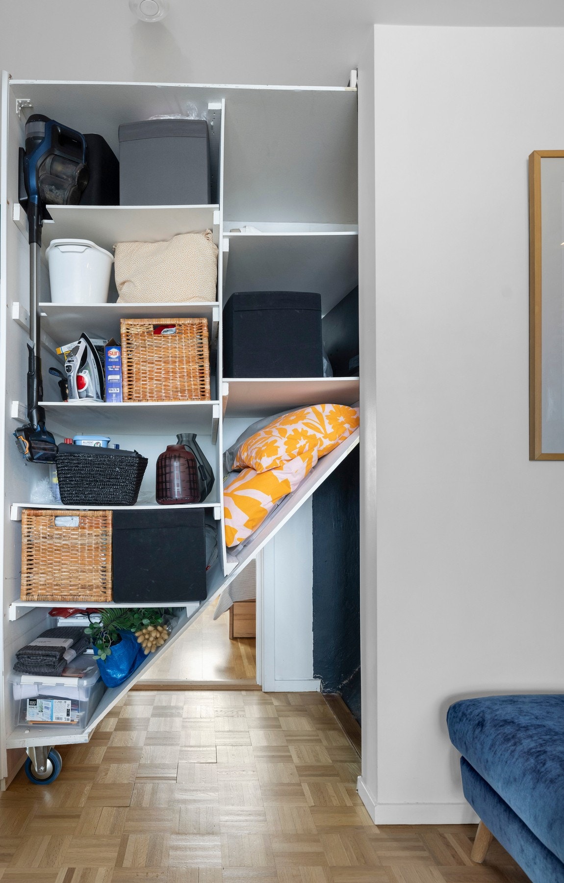 Her har du massevis av oppbevaringsplass Galleribilde