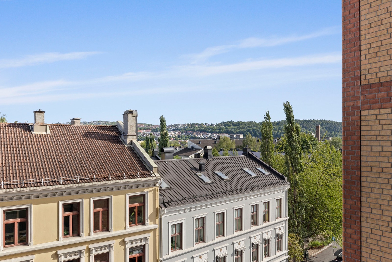 Utsikten fra soverommene Galleribilde