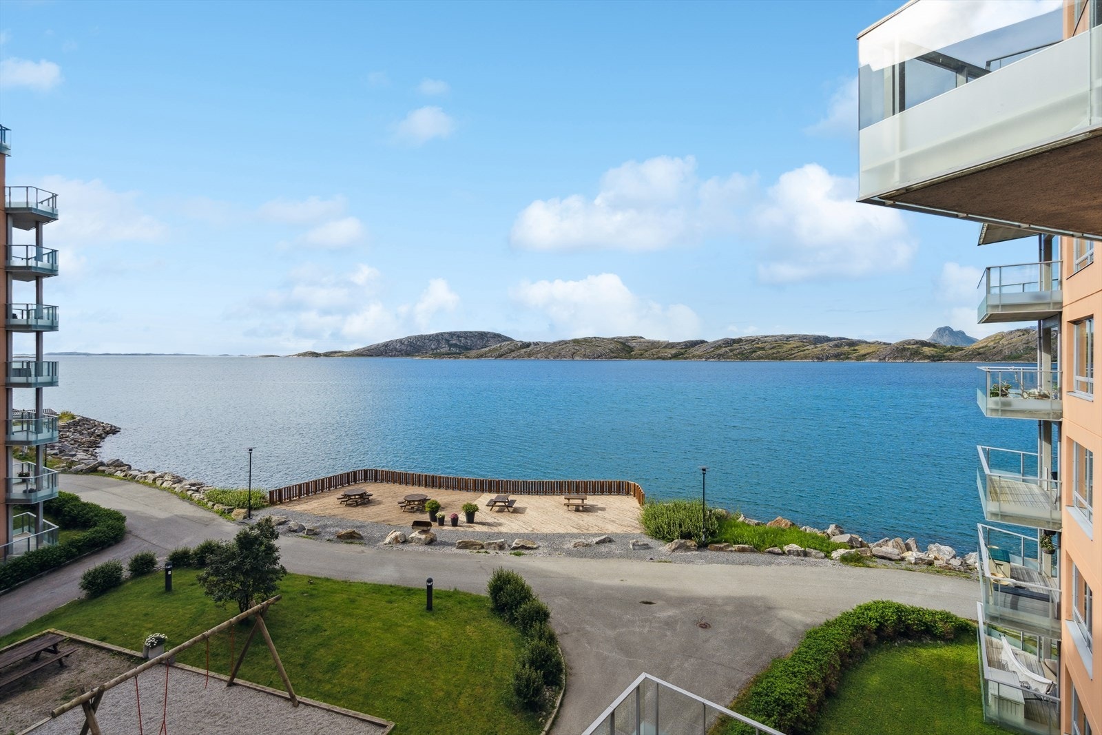 Nydelig utsikt fra balkongen! Galleribilde