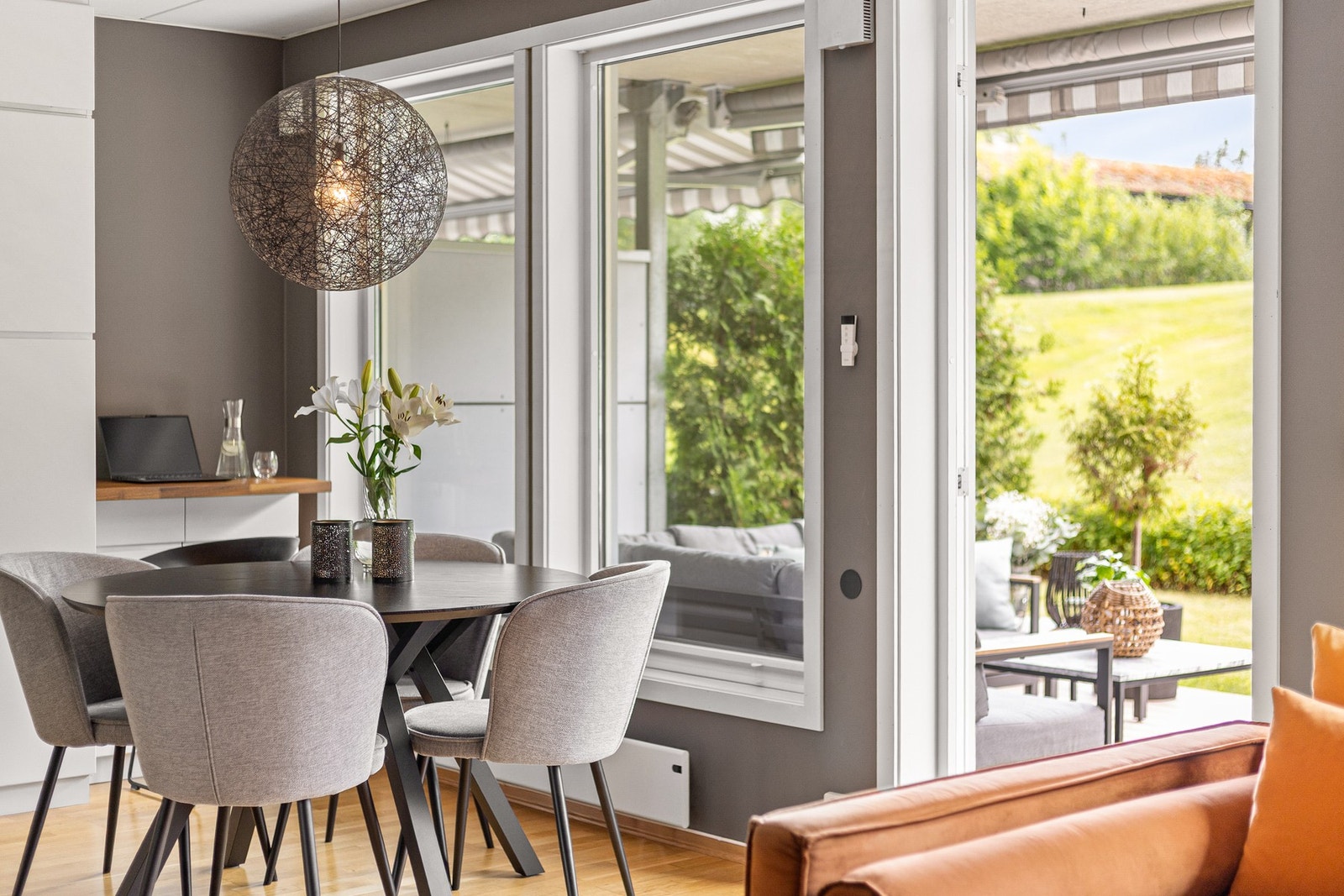 Her kan du invitere til hyggelige sammenkomster med venner og familie. Galleribilde