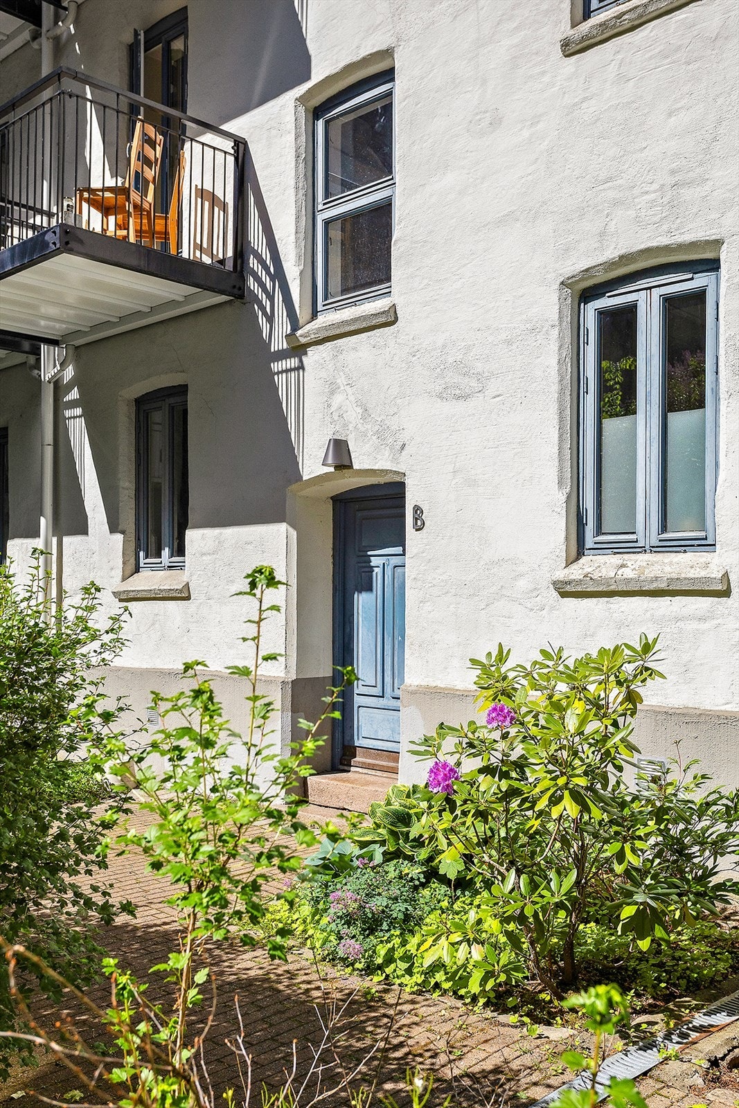 Inngangsparti Galleribilde