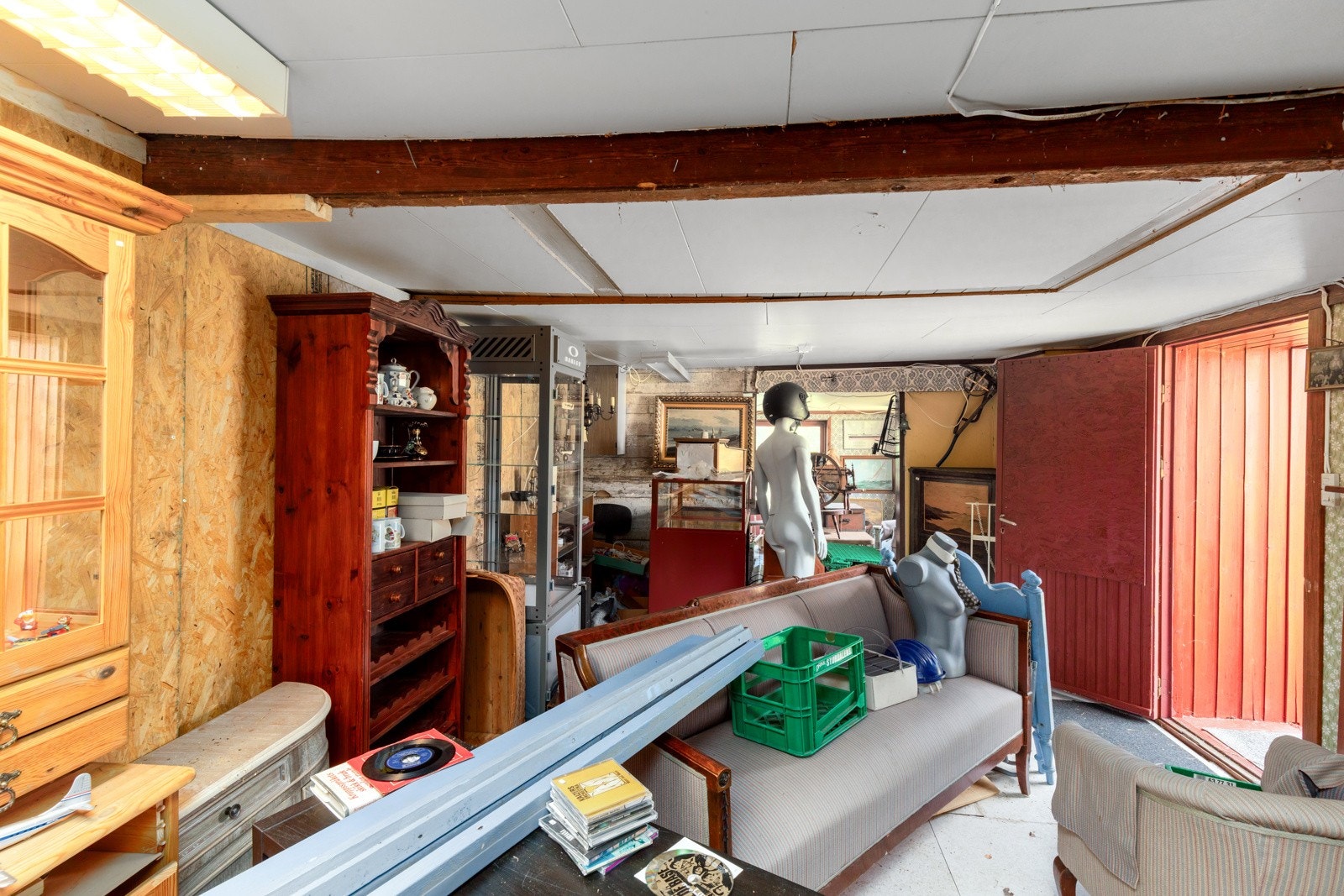 Lagerrom Galleribilde