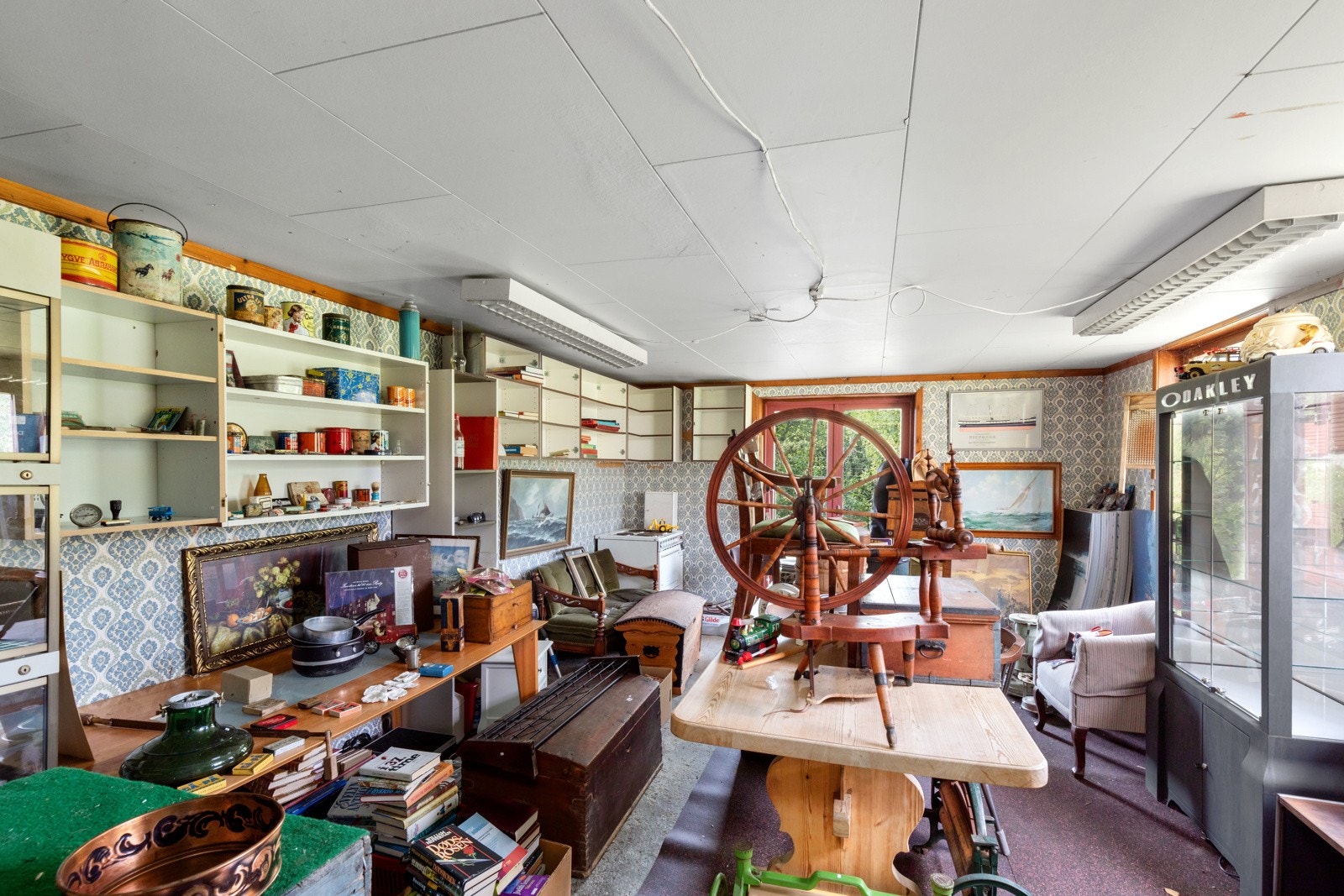 Lagerrom Galleribilde