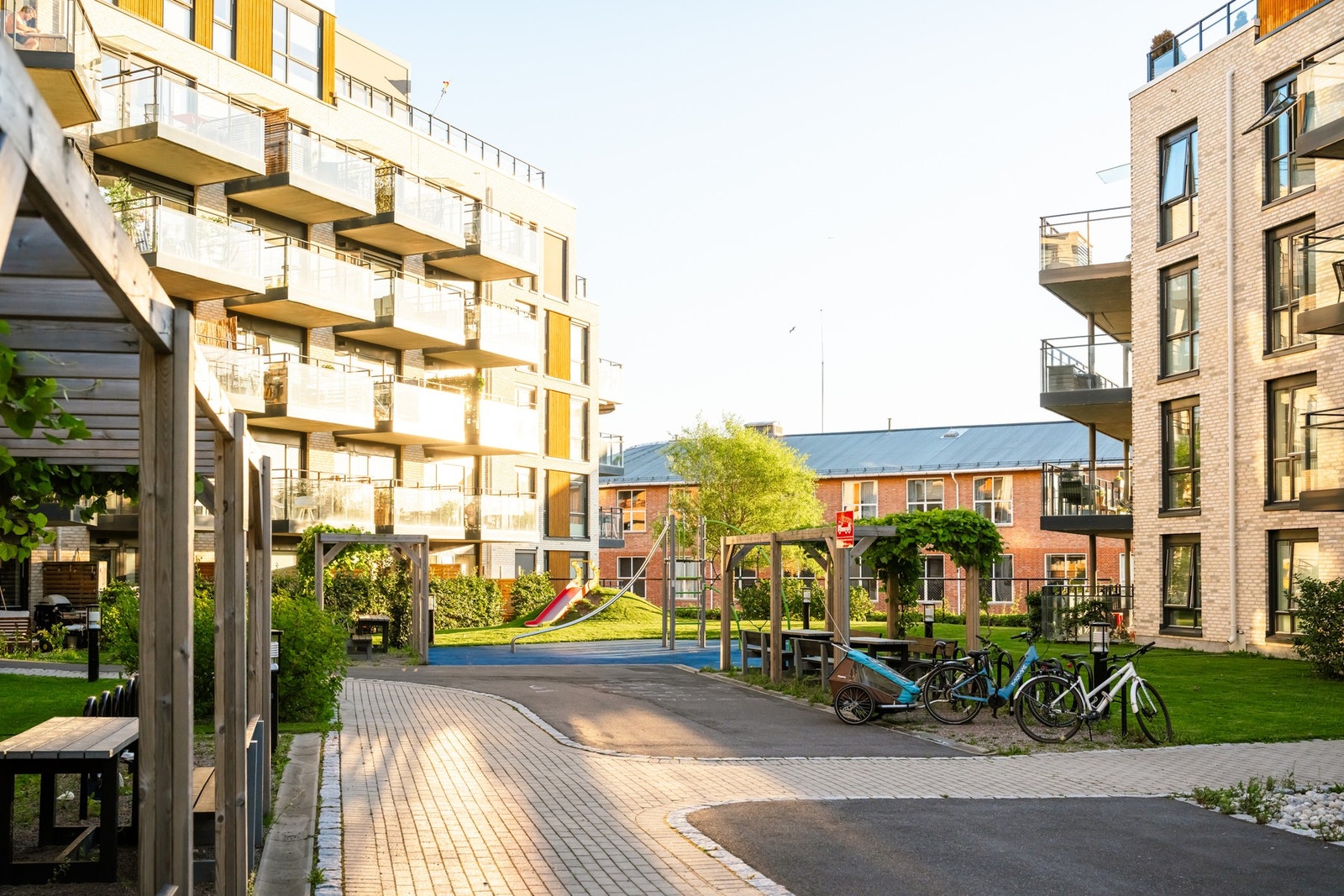 Pent opparbeidede fellesområder. Galleribilde